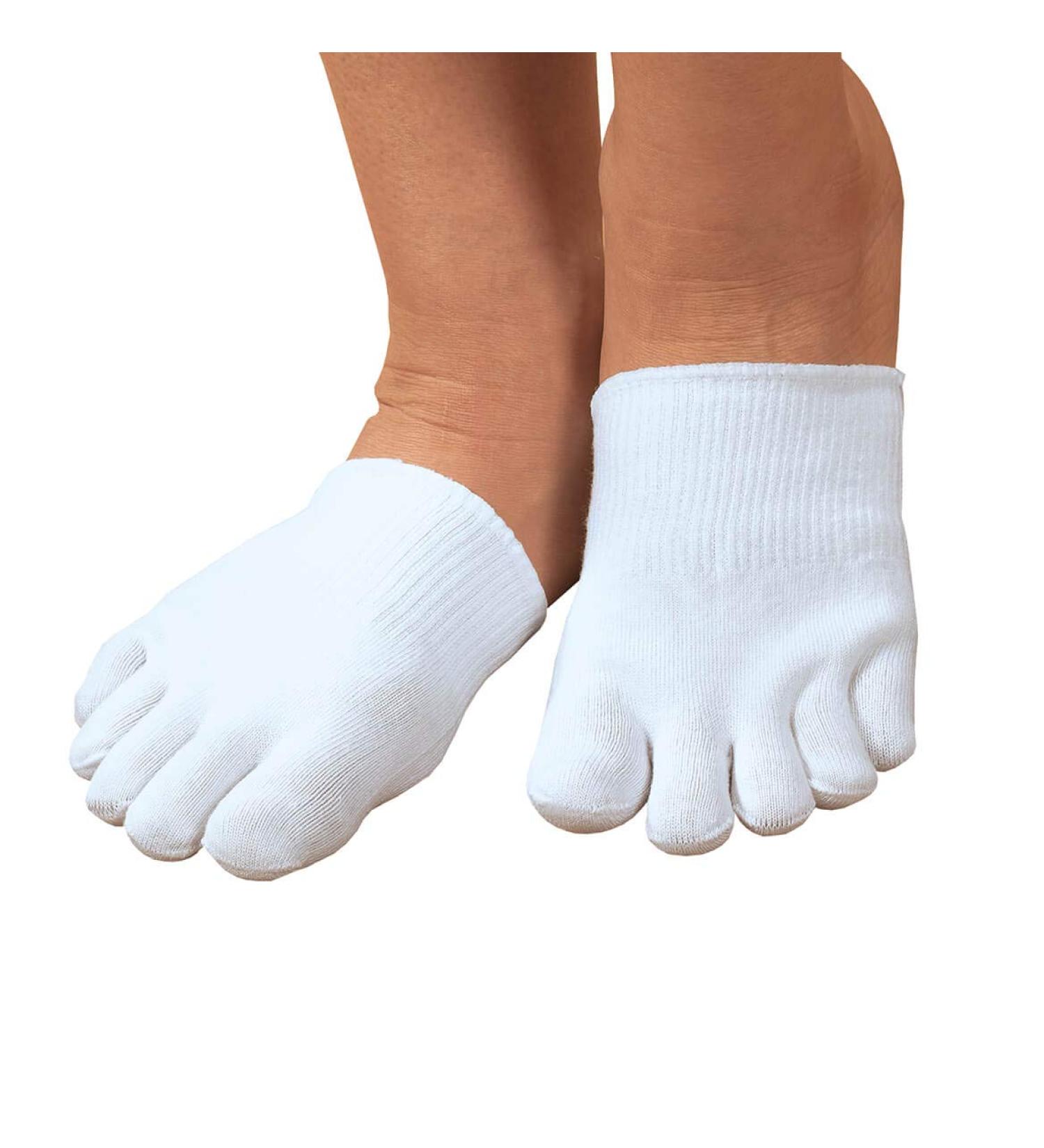 Silver StepsTM Closed Toe Gel Socks