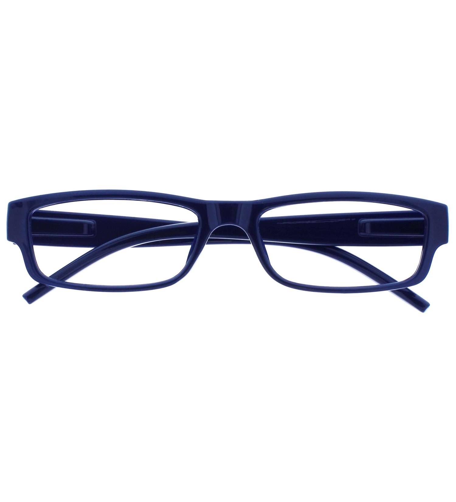 Blue Black Lightweight Comfortable Readers +3.50 Magnification | The Reading Glasses Company - Buy Online on GoSupps.com