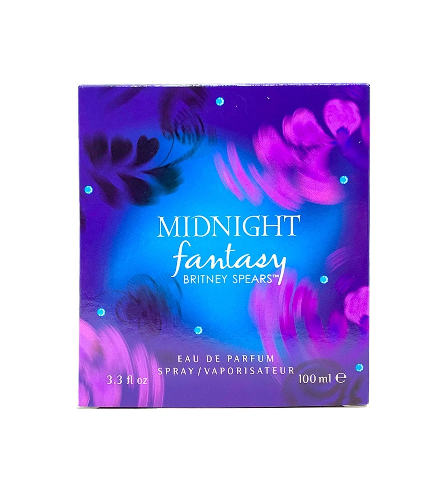 Britney Spears Midnight Fantasy EDP for Women 100 ml/3.4 oz. Vanilla 3.4 Fl Oz (Pack of 1) - Buy Online on GoSupps.com