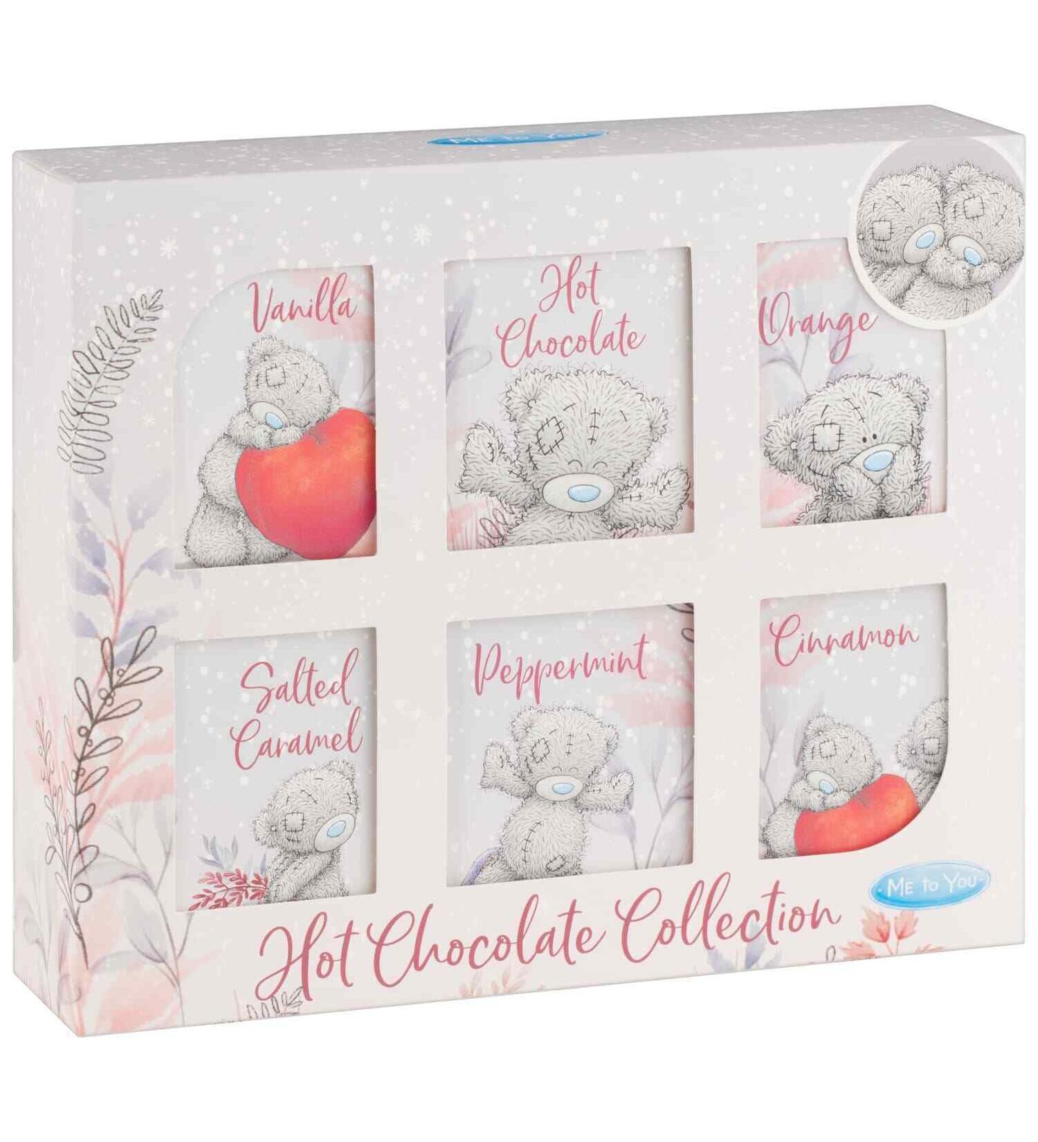 6-Pack Hot Chocolate Assorted Flavours Selection - Cozy Winter Drink Mix - Warm and Delicious Sips For Every Mood - Easy Preparation - Crafted With Care And Creativity - Winter Magic To Your Cup - Buy Online on GoSupps.com