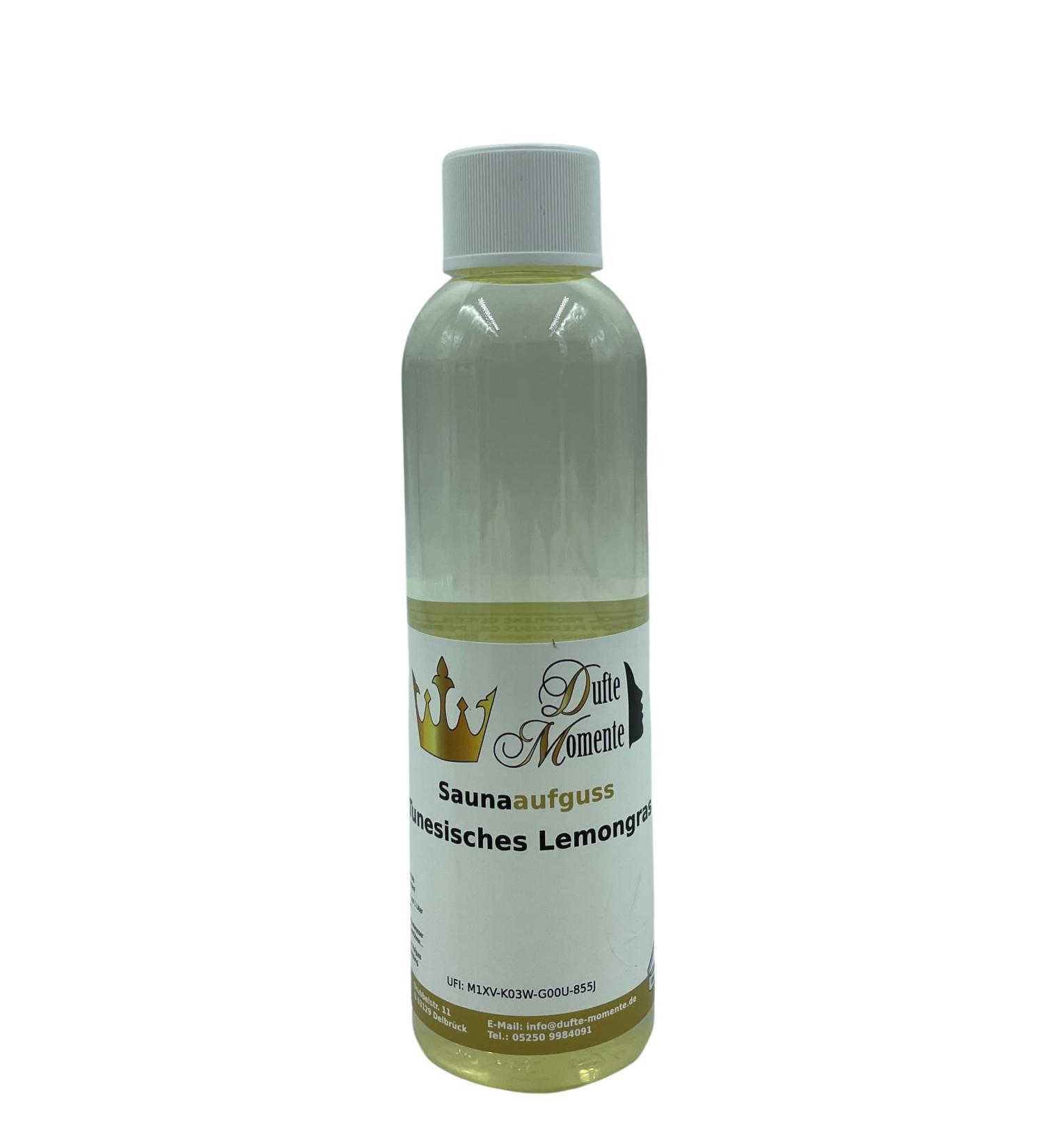 Premium Tunisian Lemongrass Sauna Infusion Concentrate - Dufte Momente 250ml - International Shipping - Buy Online on GoSupps.com