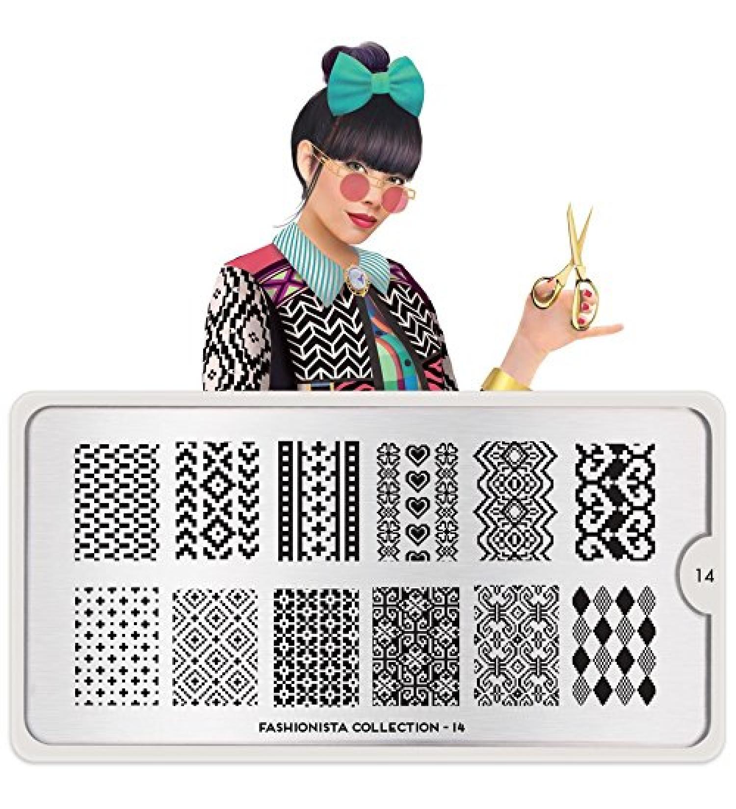 MoYou-London Stencil Fashionista Collection 14