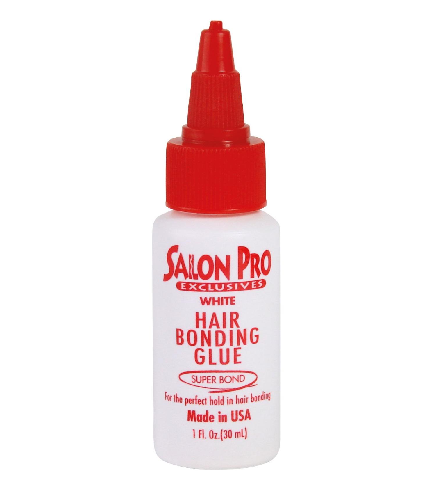 Salon Pro Anti Fungus Hair Wig Extensions Bonding Glue White 30 ml