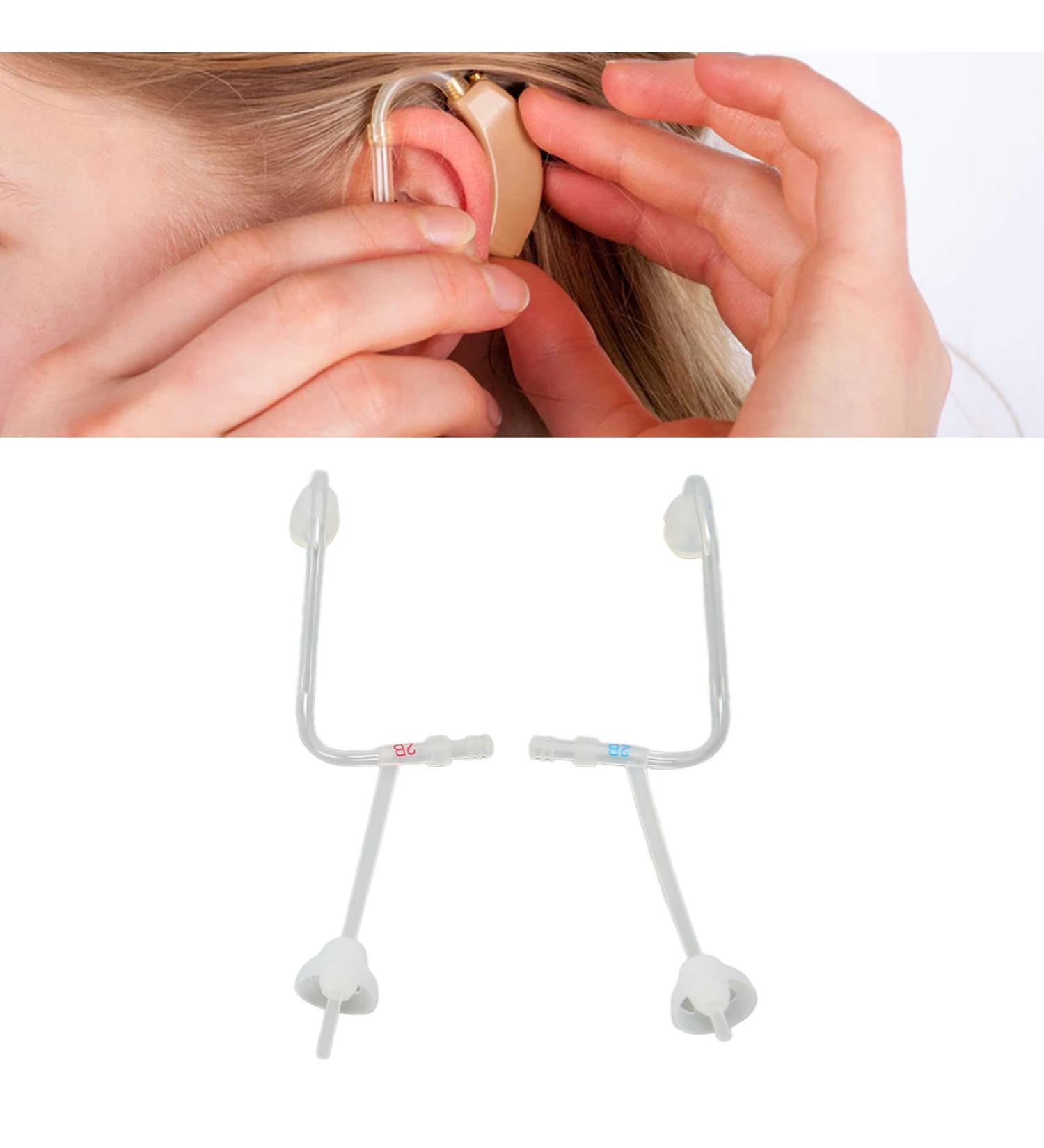 Transparent Silicone Sound Hoses for Post-Ear Listeners | Slim & Durable Hearing Mud Sound Tub - International Shipping - Buy Online on GoSupps.com