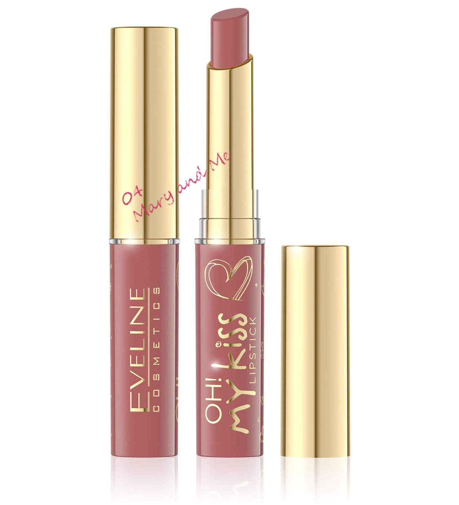 Eveline Cosmetics Oh My Kiss Lipstick No. 04 2 ml No. 04 1 piece (1 pack)