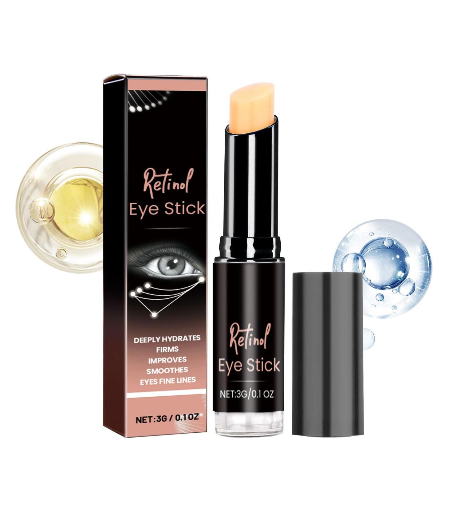 Retinol Eye Stick & Cream for Dark Circles | Anti-Aging Under Eye Balm | Reduce Puffiness & Fine Lines Fast - Shop Internationally - Buy Online on GoSupps.com