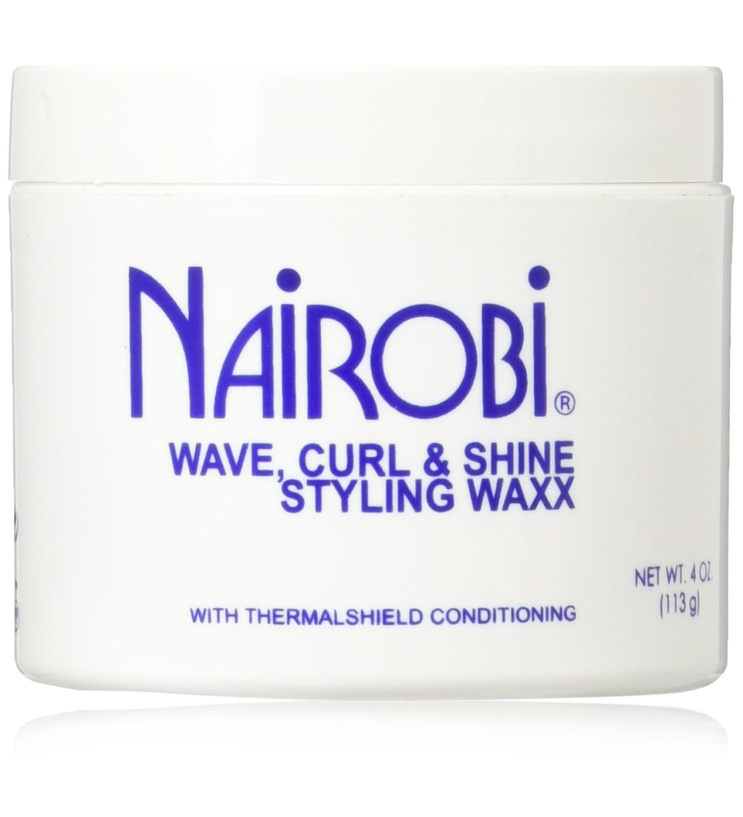 Nairobi Wave Curl & Shine Styling Wax 4.0oz - Best for Curly Hair | International Shipping - Buy Online on GoSupps.com