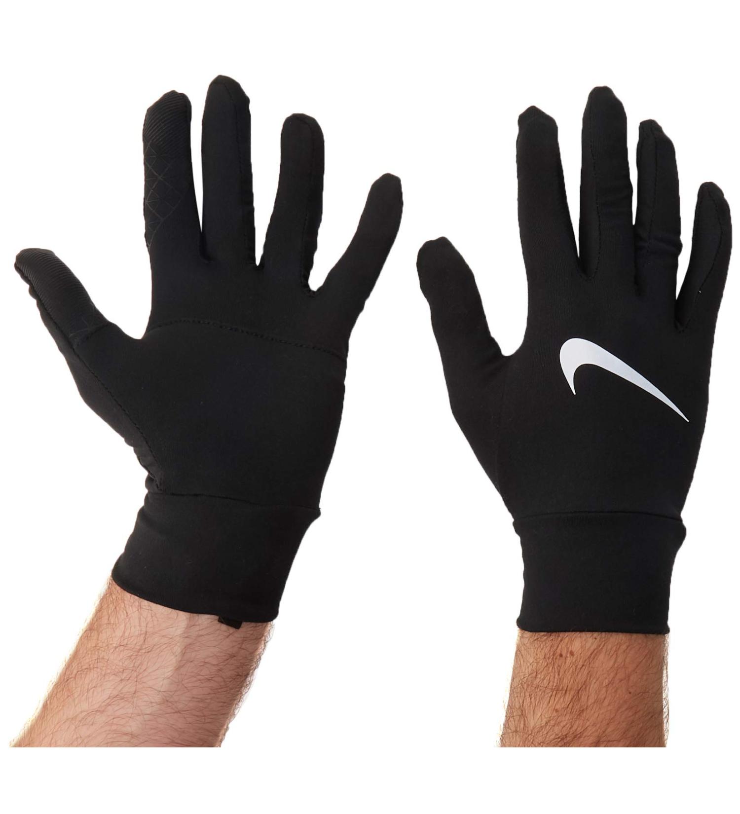 Nike Men's Dri-Fit Element Running Gloves-Black-Medium