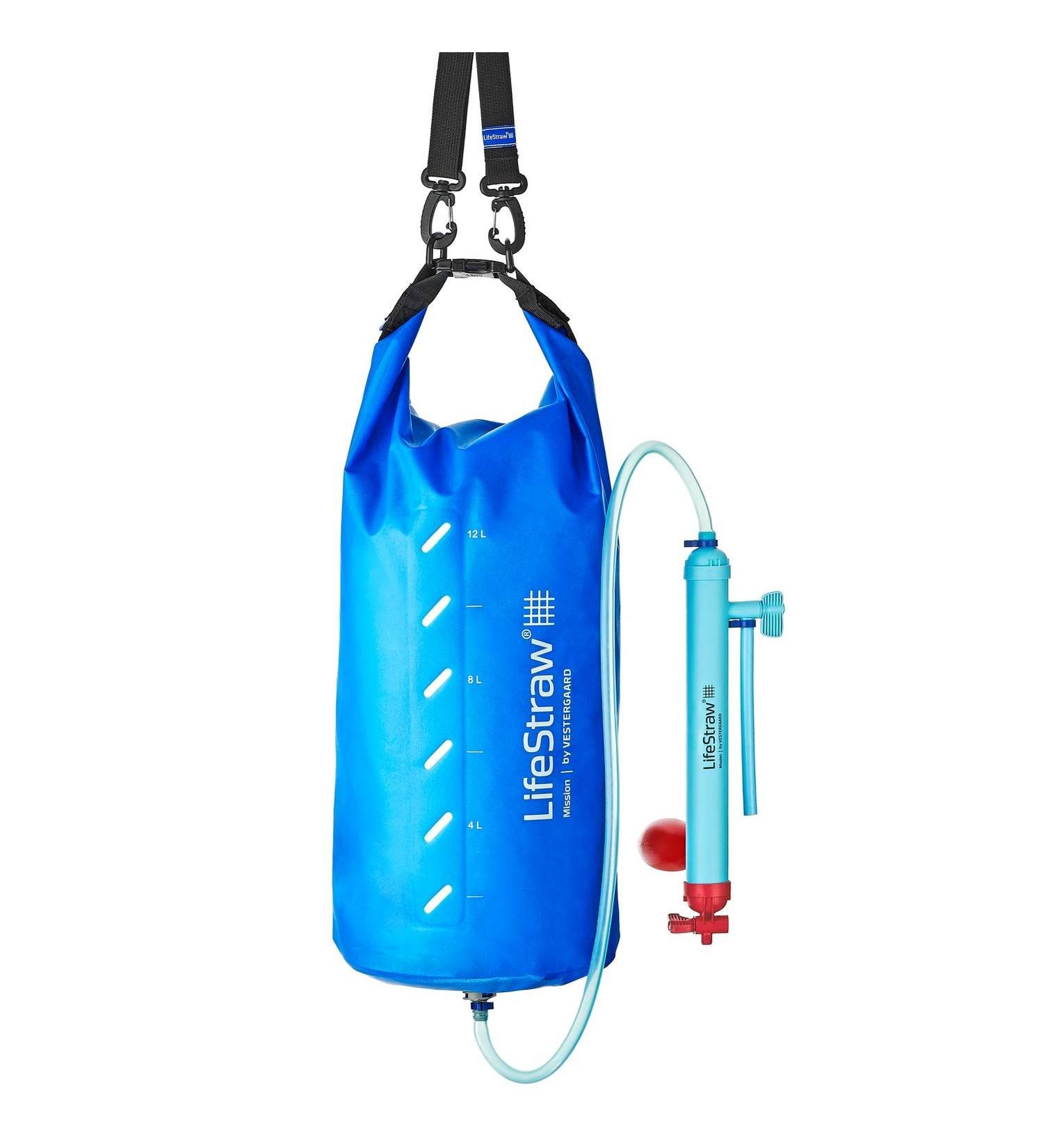 Buy LifeStraw Mission 12L Water Purifier - Compact High Volume Unit for International Shipping - Buy Online on GoSupps.com