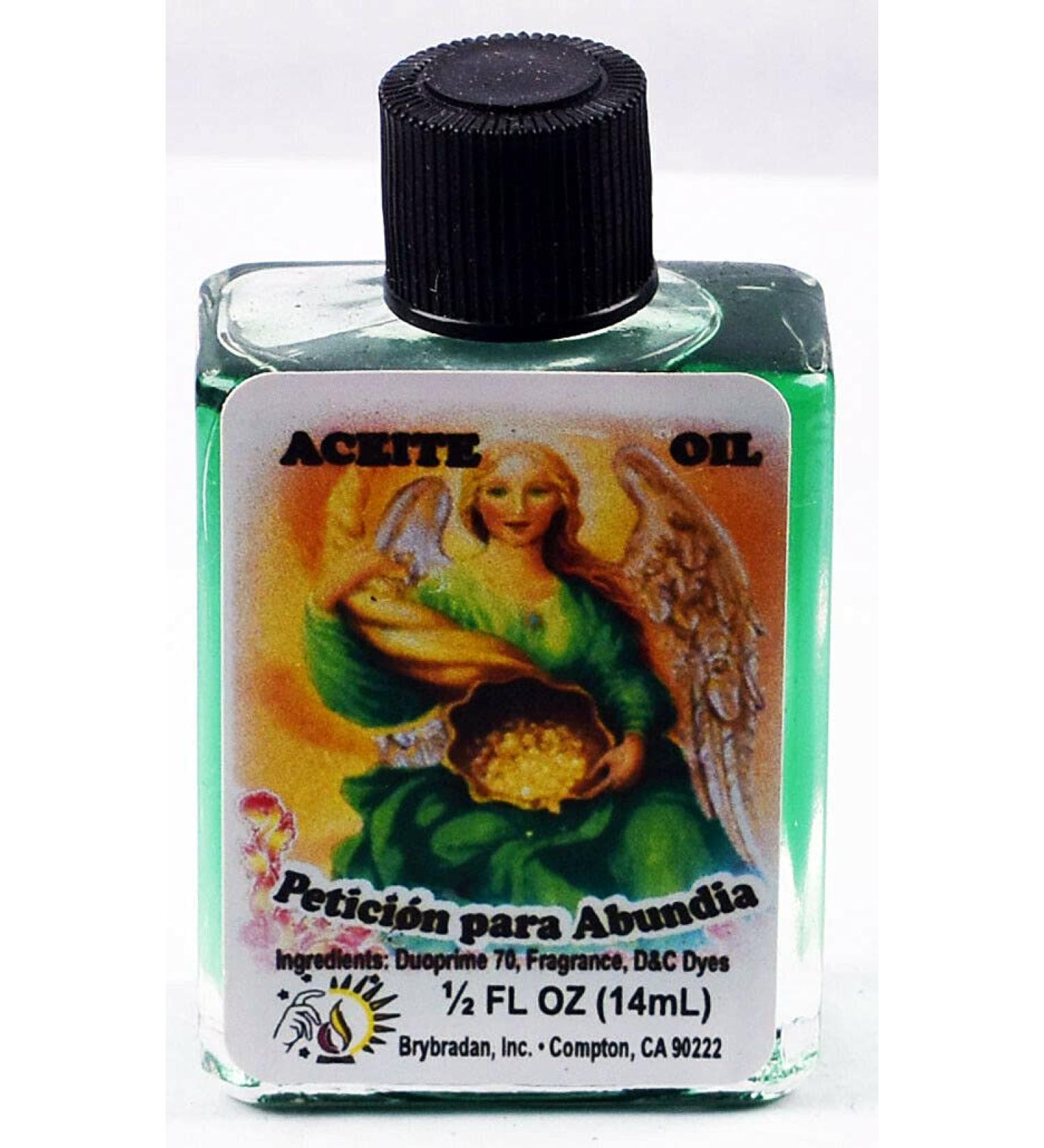 1 Piece BRYBRADAN Angel of Abundance Spiritual Oil Angel DE LA ABUNDANCIA ACEITE ESPIRITUAL -1/2 FL OZ 14.7ML MILK WOMAN 1 Fl Oz (Pack of 1)