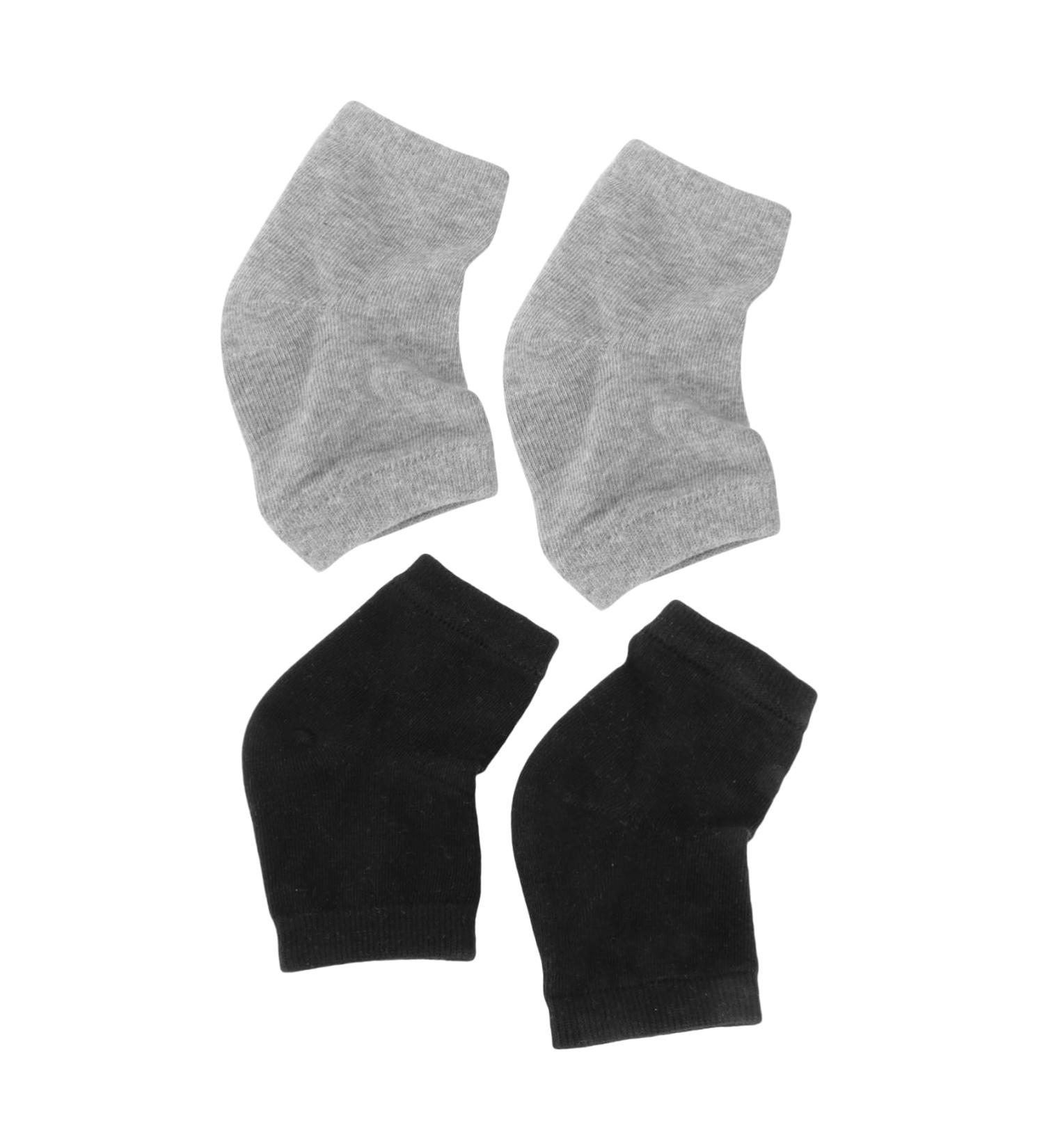 minkissy 2 Pairs Gel Heel Socks Aloe Socks Essential Oils Socks Open Toe Socks Gel Moisturising Socks Breathable Socks Silicone Gel Anti-Crack Socks Men and Women Ordinary Protector Cotton - Buy Online on GoSupps.com