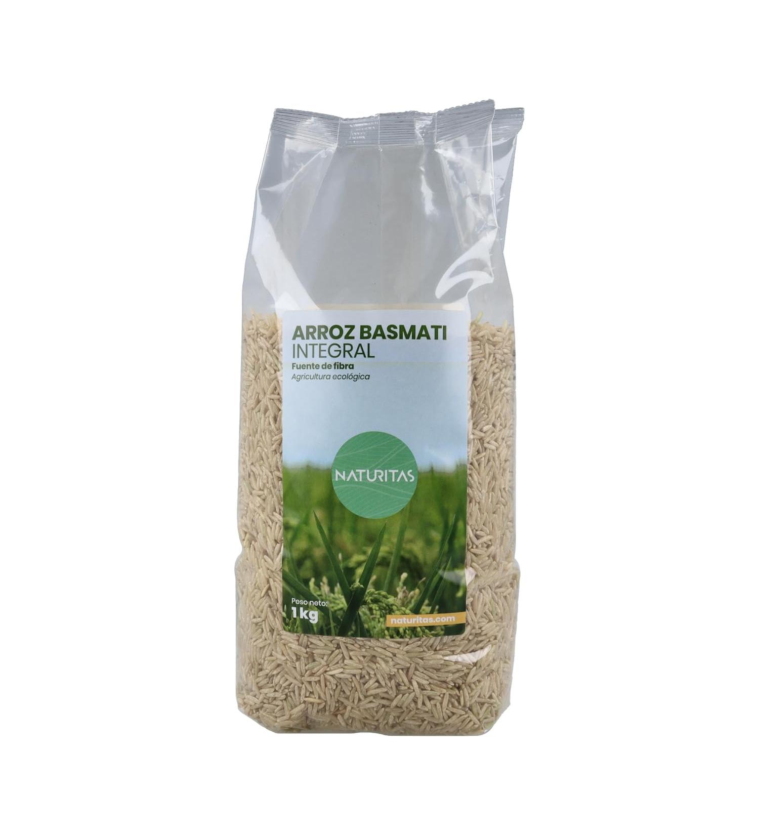 Organic wholemeal basmati rice 1 kg - Buy Online on GoSupps.com