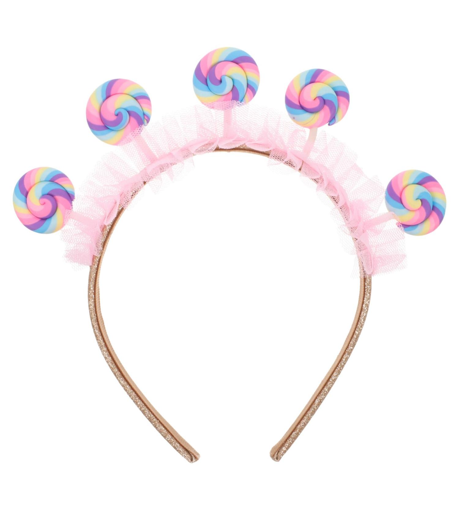 ifundom Lollipop Headband Candy Headband Rainbow Bopper Hair Hoops Christmas Funny Headband Flower Girl Headband Princess Diana Tiara Party Favors - Buy Online on GoSupps.com