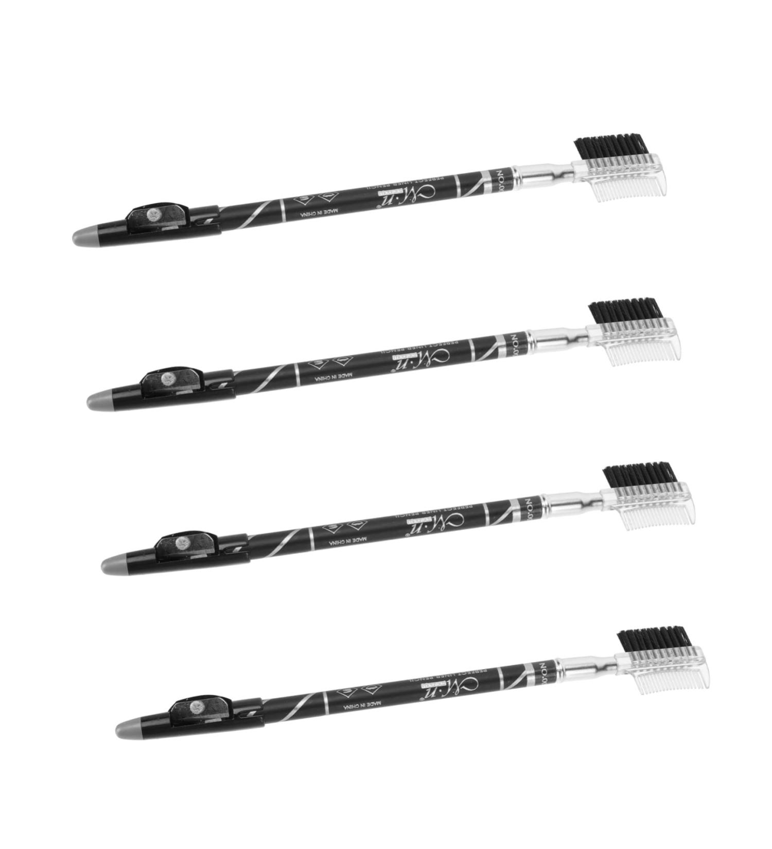 Beavorty 20 Pcs Two-in-one Eyebrow Pencil Make up Kit Eyelash Tool Eyebrow Pencils with Pencil Sharpener Girl - Buy Online on GoSupps.com