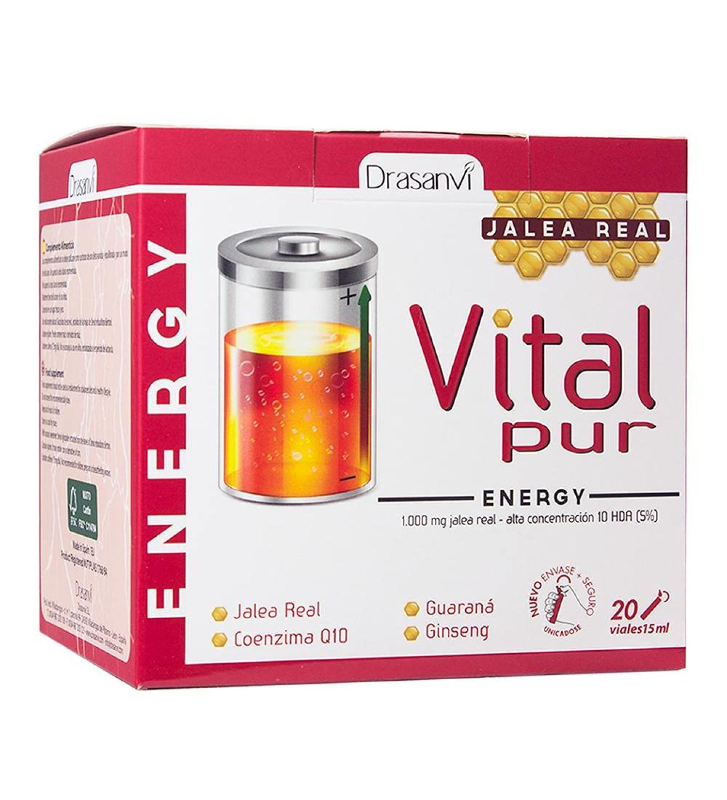  Drasanvi Vitalpur Energy Jalea Real 20 x 15 ml Drasanvi - Buy Online on GoSupps.com