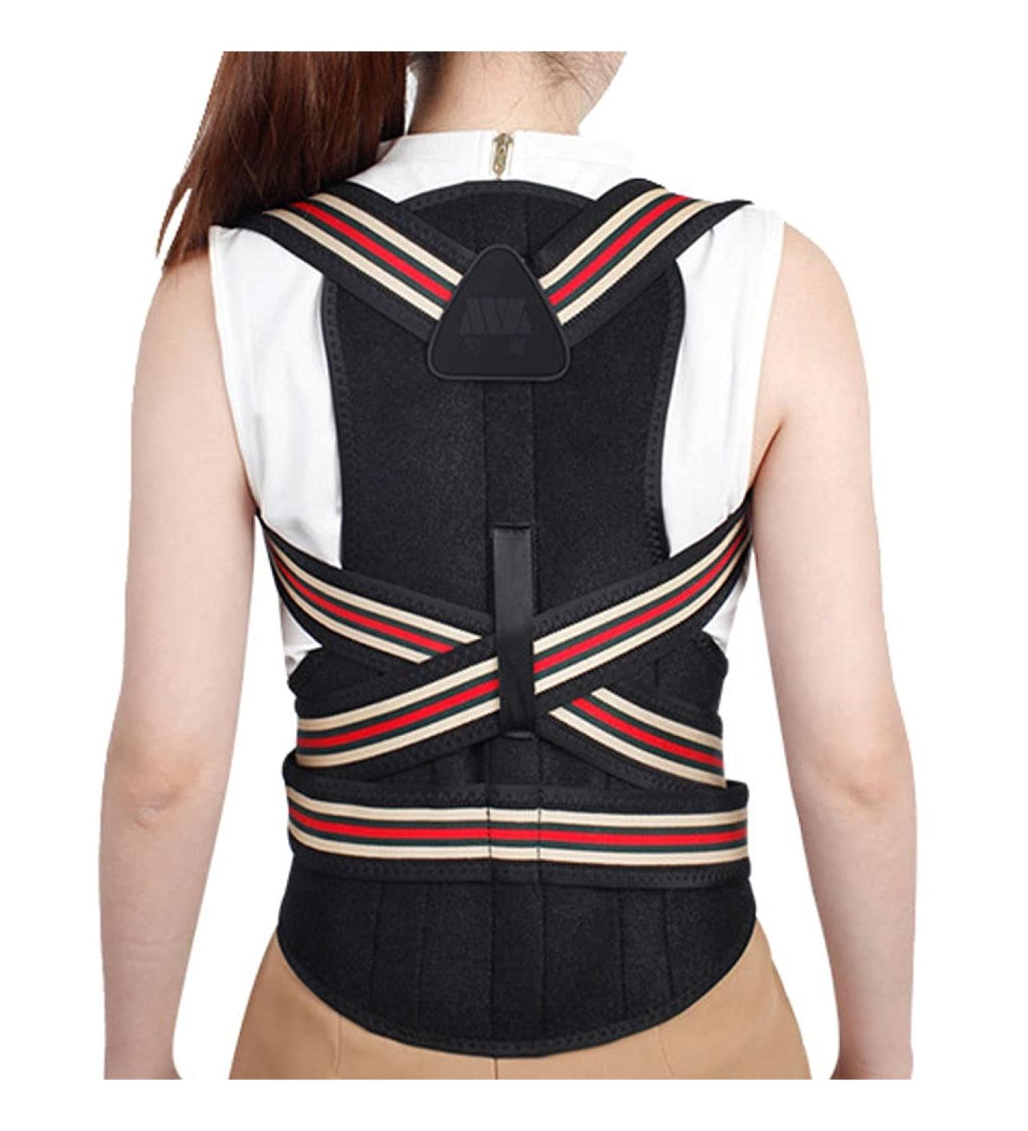 Posture Corrector For Kids Aldult Women Men Dual Adjustable Breathable Back Brace Straightener For Winter Warm Clavicle Support Spine Lumbar Neck Shoulder Corrector (Size : S) - Buy Online on GoSupps.com