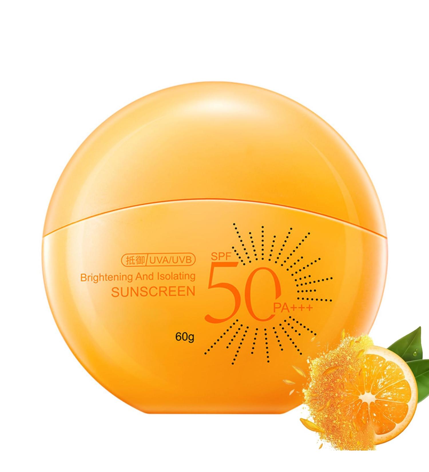 Vitamin E Face Sunscreen SPF 50 PA+++ Anti-Age SPF 50 Cream Face Cream SPF 50 Face Sunscreens UVA/UVB Protection Broad-Spectrum Calm Soothing Non-Greasy Lightweight Waterproof - Buy Online on GoSupps.com