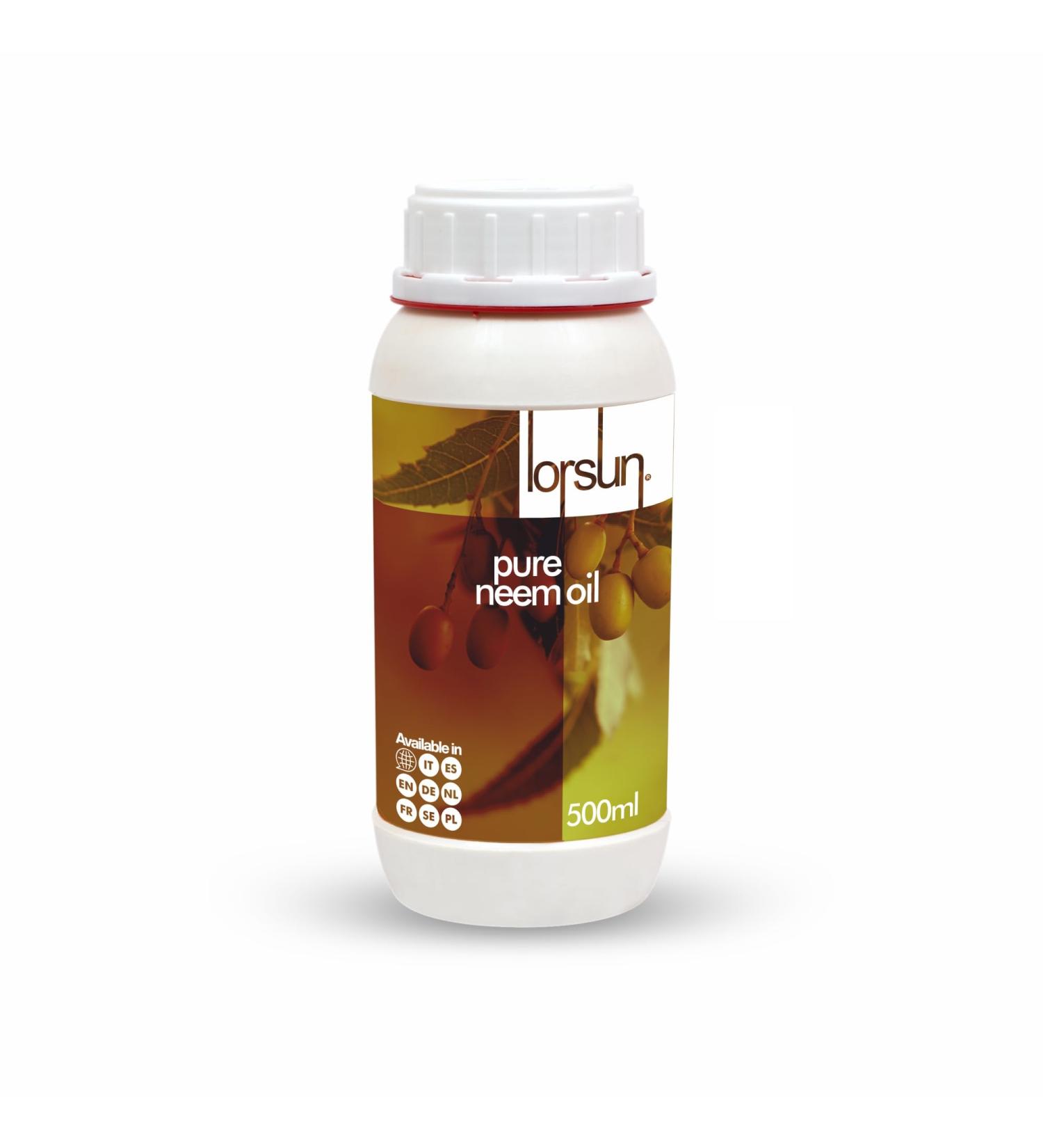  LORSUN Pure Neem Oil 100% Cold Pressed 500ml - Buy Online on GoSupps.com