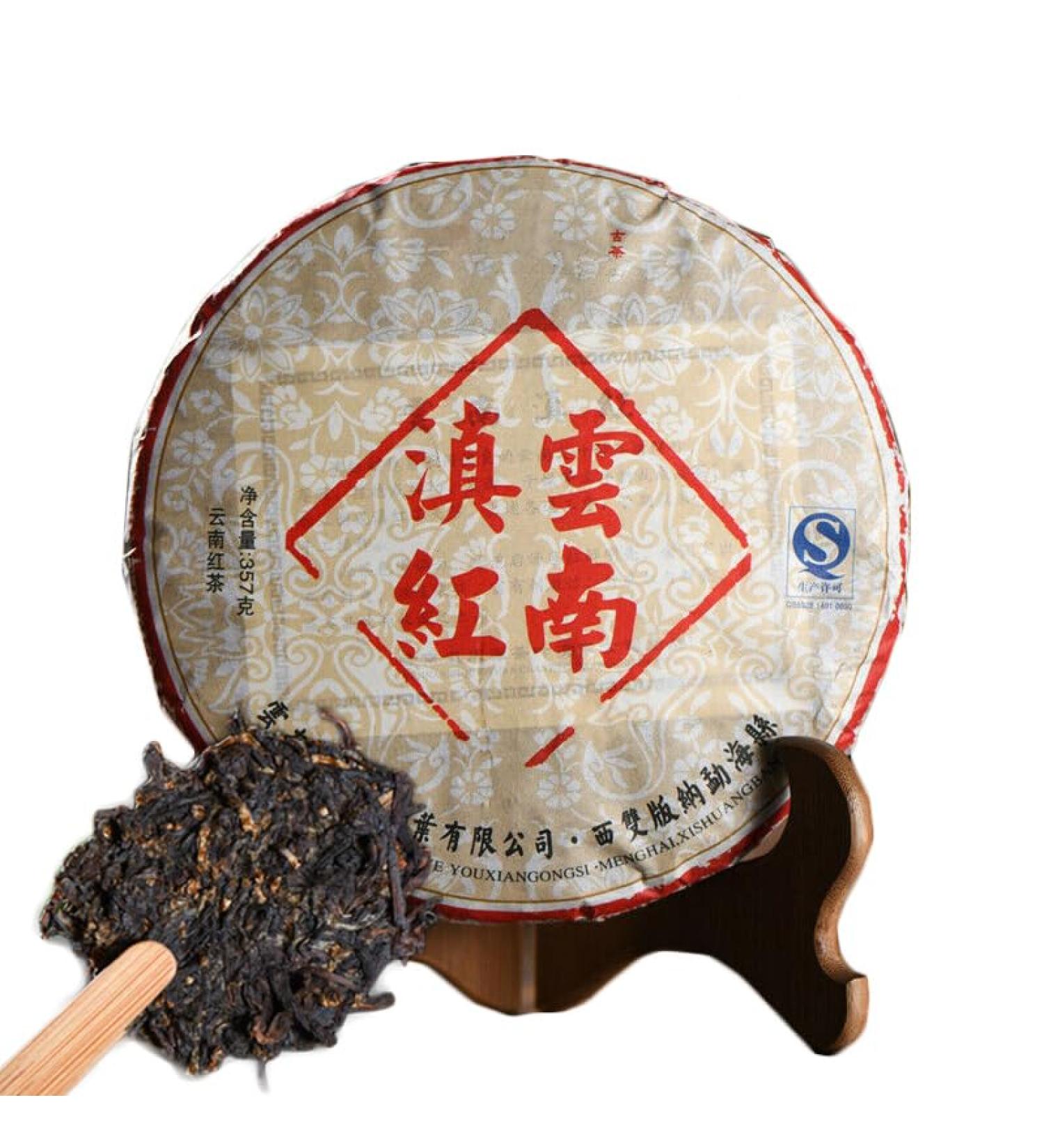 G teau de th noir Dian Hong Yunnan Sun Th noir s ch Arbre d'Arbre Ancien 357g - Buy Online on GoSupps.com