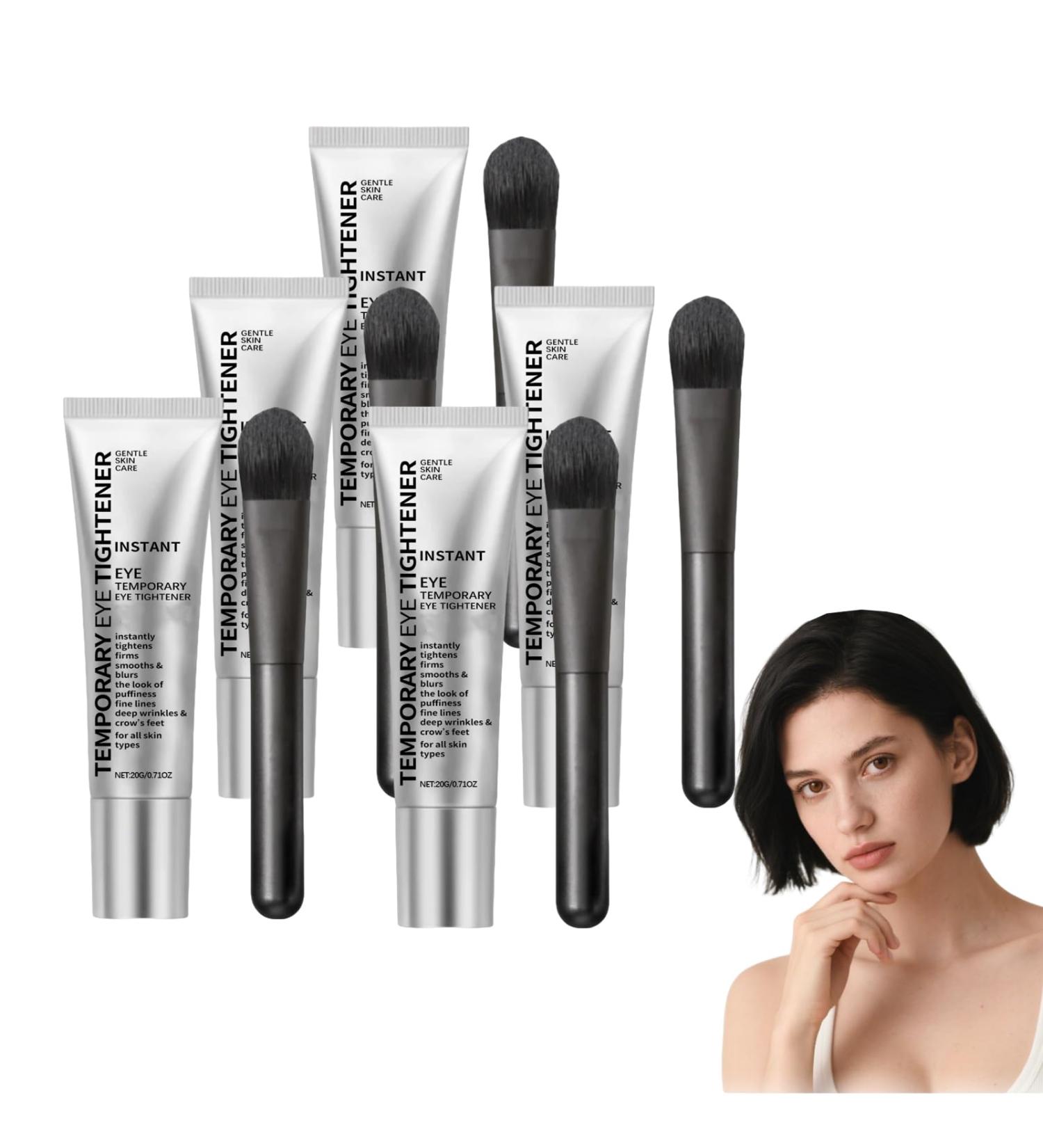 VKaoess Instant Eye Tightener Eye Lift Cream with Vitamin E Moisturizing temporary tightener for dark circles mild for all skin types temporary firming cream under the eyes 5 pieces - Buy Online on GoSupps.com