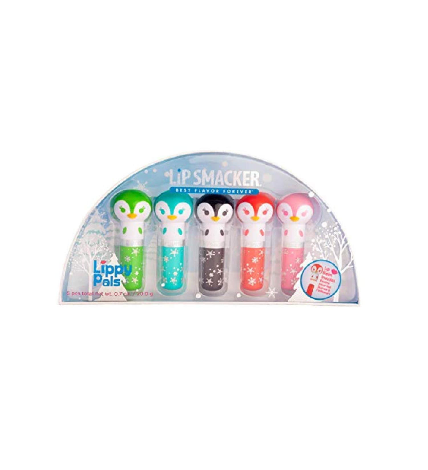 LIPPY PAL Lip Balm Set: Keep Lips Feeling Soft & Smooth with This Set of 5 Adorable Penguin-Shaped Lip balms! This Multi-Flavor Holiday Pack Delivers a moisturizing Soft Shine. Perfect as a Gift!