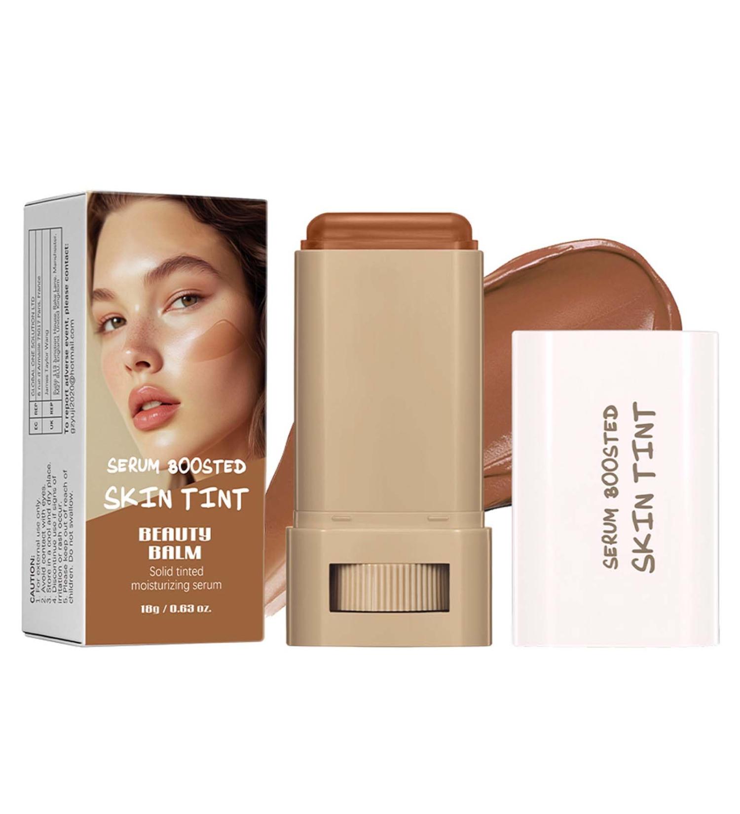 EONFAVE Foundation stick for foundation serum boosted skin tint full coverage foundation solid moisturizing concealer light and nongreasy natural matte makeup finish 03Brown - Buy Online on GoSupps.com