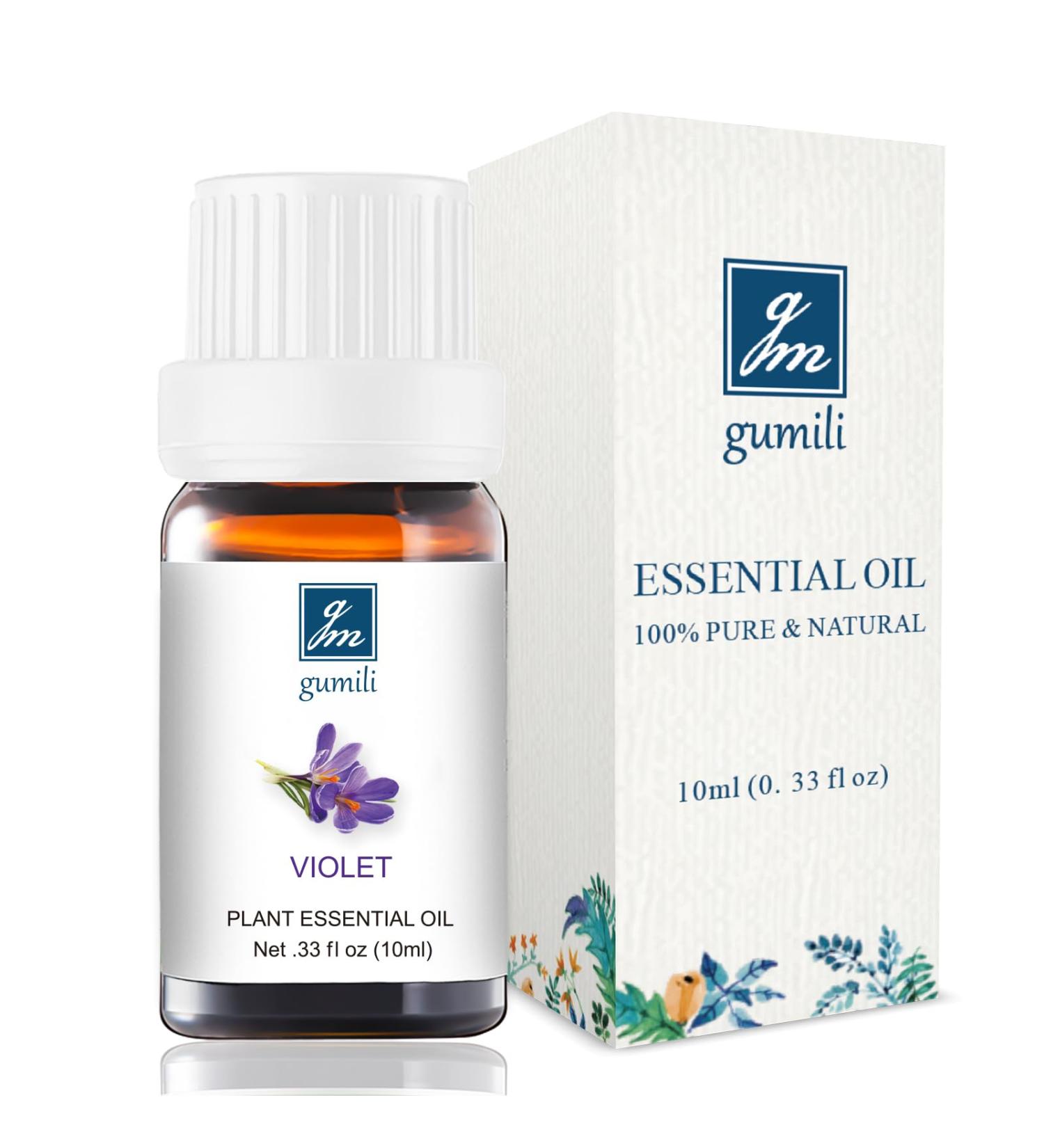 Buy Premium Violet Essential Oil - Aromatherapy & Diffuser Blend - 10ml | Exquisite Home Fragrance - Buy Online on GoSupps.com