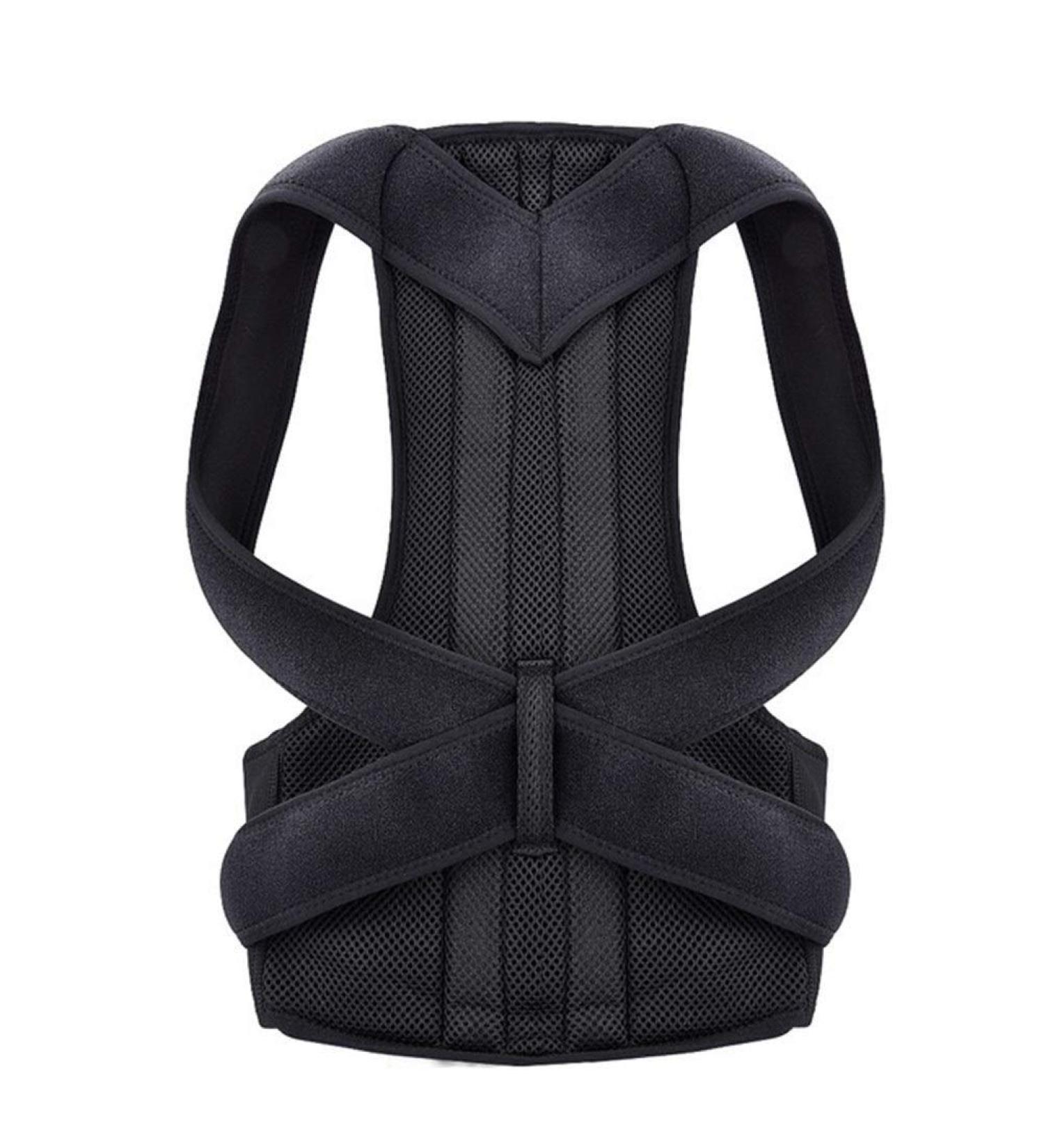 Posture Corrector for Men and Women Back Posture Brace Clavicle Support Stop Slouching and Hunching Adjustable Back Trainer (Color : Red Size : Large) (Blue Small) (Black Small) - Buy Online on GoSupps.com
