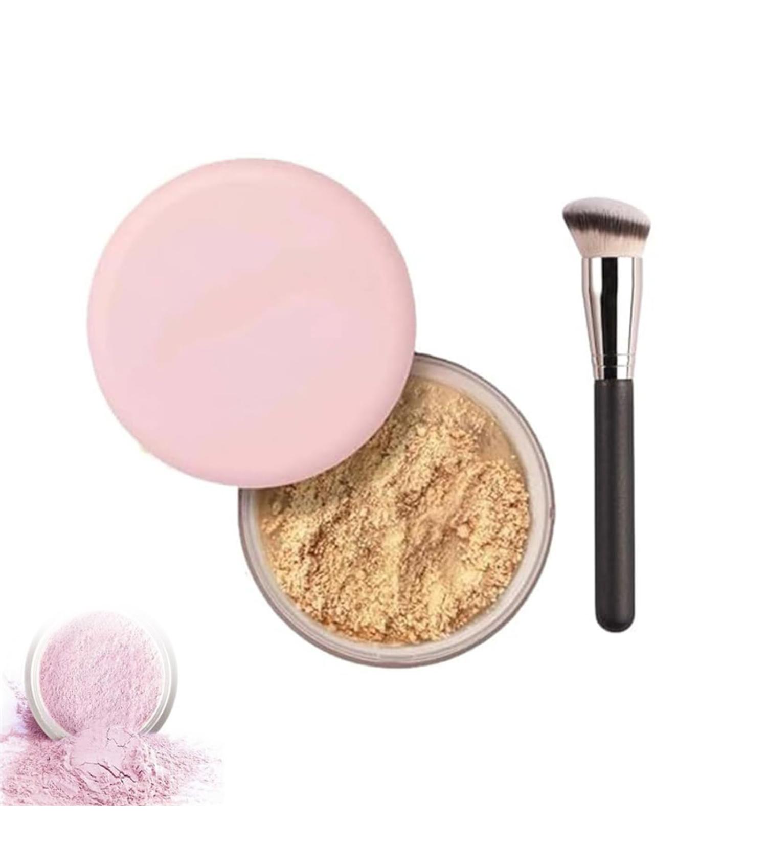 Allauraa Beautyy Pink Setting Powder Allauraa Beautyy Blurringg Powder Pink Setting Loose Face Powder Waterproof Setting Powder Matte Flawless Finish All Skin (5# One size) 5# 28.35 g (Pack of 1) - Buy Online on GoSupps.com