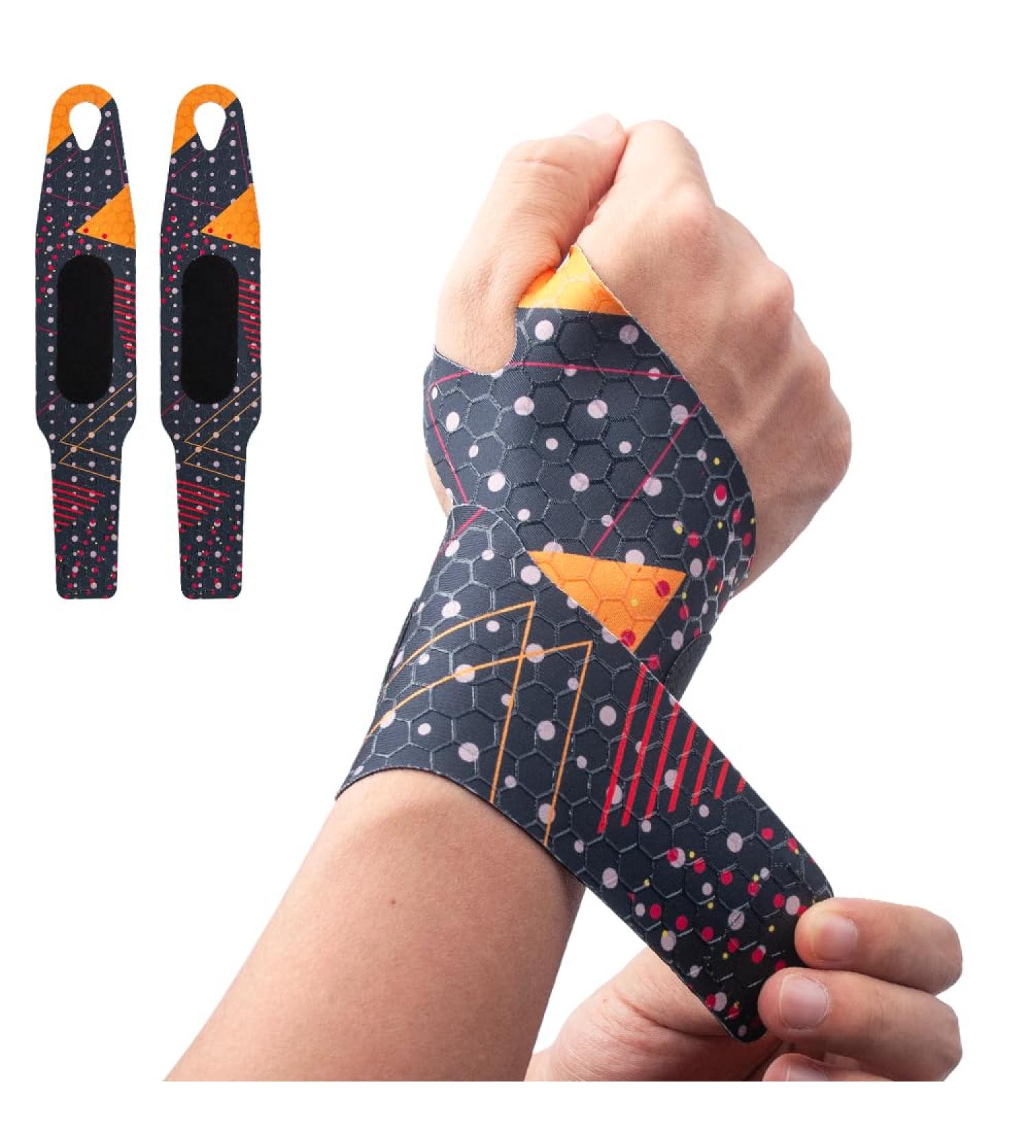 Ultra-Thin Wrist Brace for Men & Women | Strong Wrist Support for Gymnastics Yoga Push-Ups & Aerobics - International Shipping Available - Buy Online on GoSupps.com