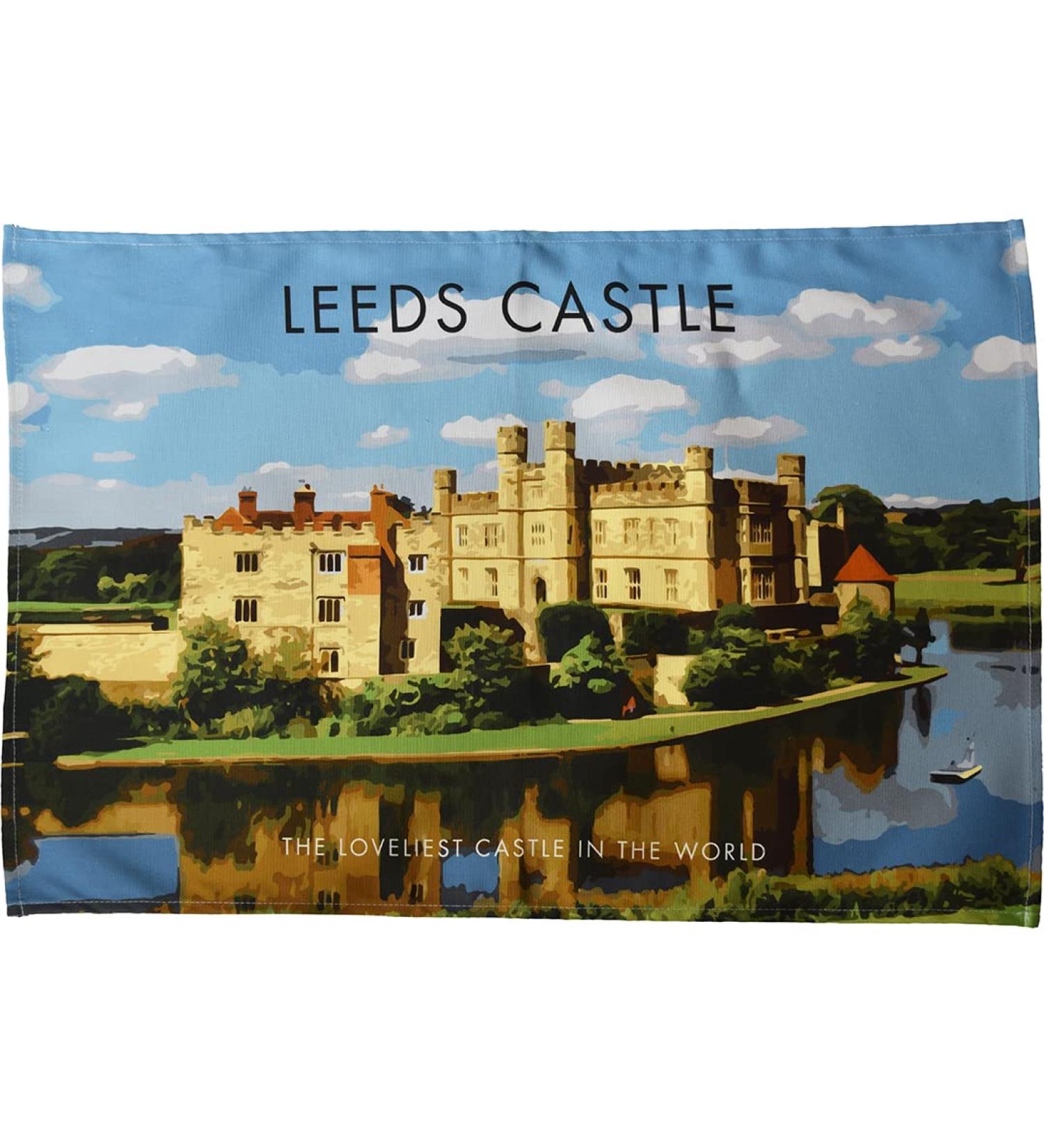 Leeds Castle Tea Towel