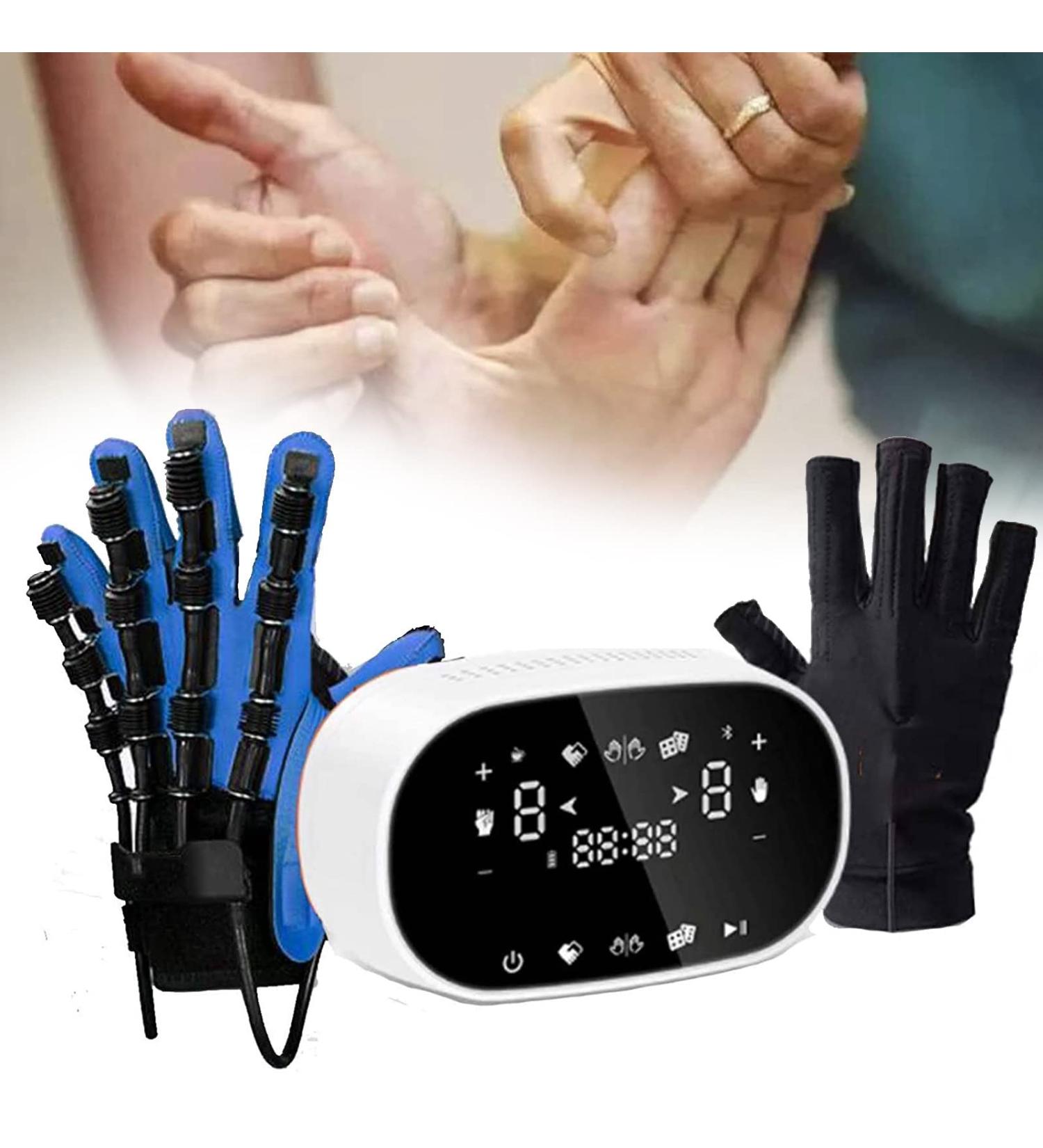 Rehabilitation Robot Gloves Hemiplegia Finger Rehabilitation Trainer Hand Function Recovery Finger Trainer Gloves Braces Supports for Hand Training Righthand Small - Buy Online on GoSupps.com