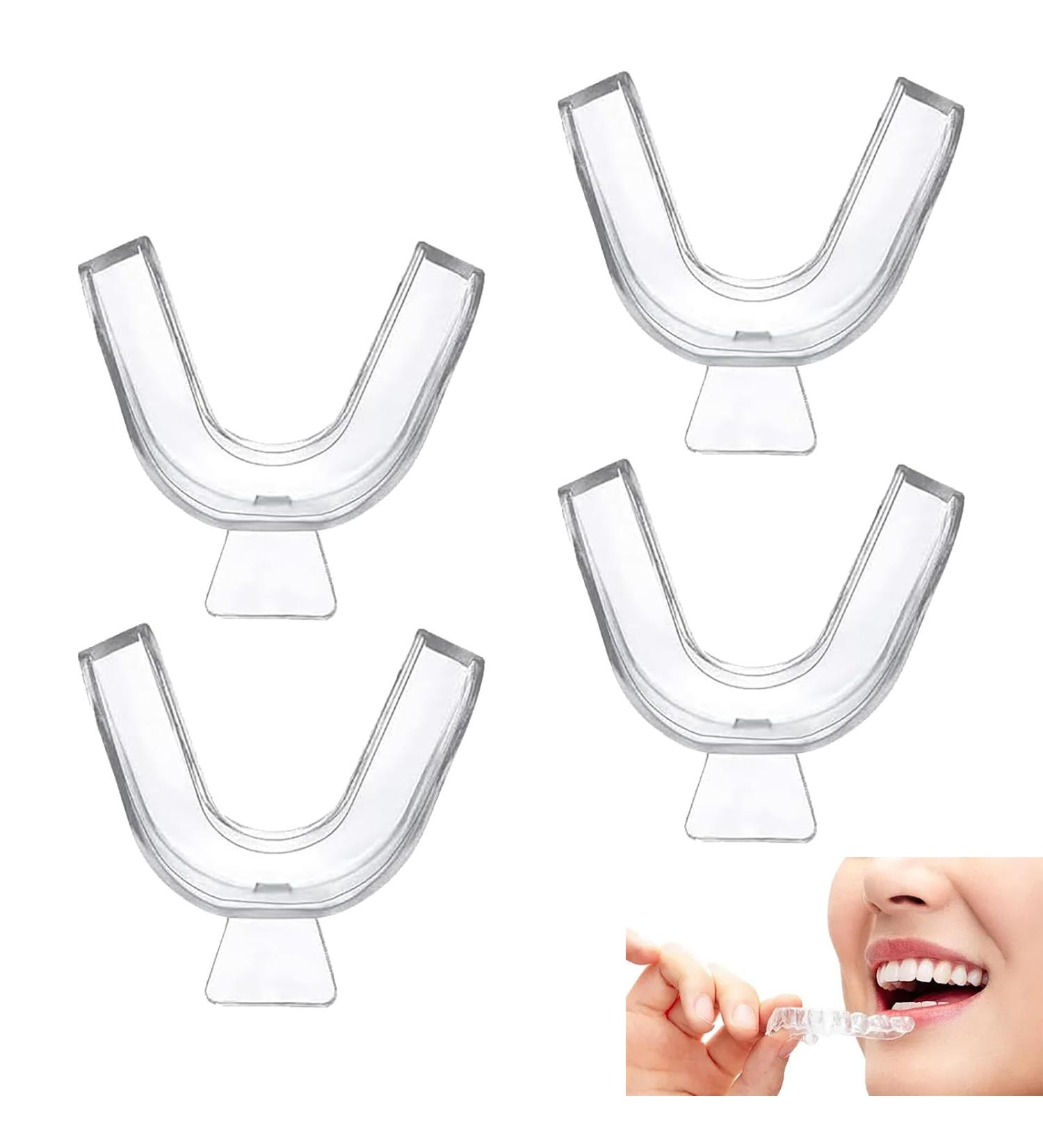 Inbolm 4pcs Teeth Whitening & Grinding Mouth Guards - Retainers for Protecting, Tray for Whitening, Grinding - Buy Online on GoSupps.com