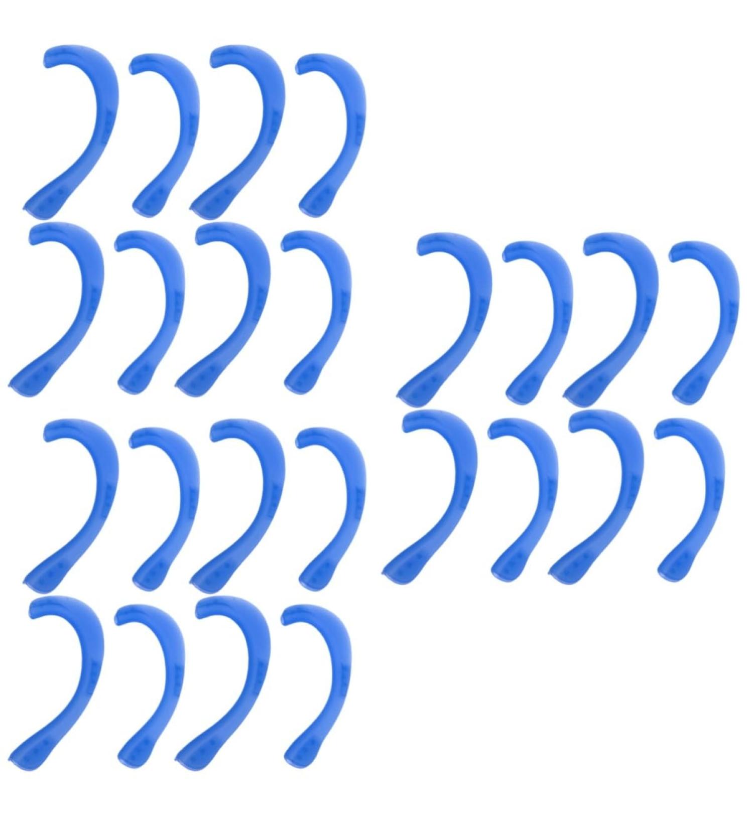 Healeeved 4 Pair Facial Mask Ear Hooks & Accessories - Adjustable Hearing Protection - Disposable Mask Ear Cable Hooks (1 Pack Blue) - Buy Online on GoSupps.com