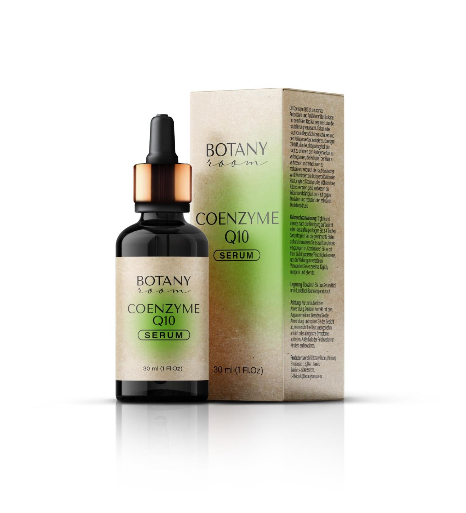 Discover the rejuvenating power of BotanyRoom Coenzyme Q10 Vitamin E Serums - Nourish revitalize and transform your skin for a youthful complexion and enhanced antioxidant protection - Buy Online on GoSupps.com
