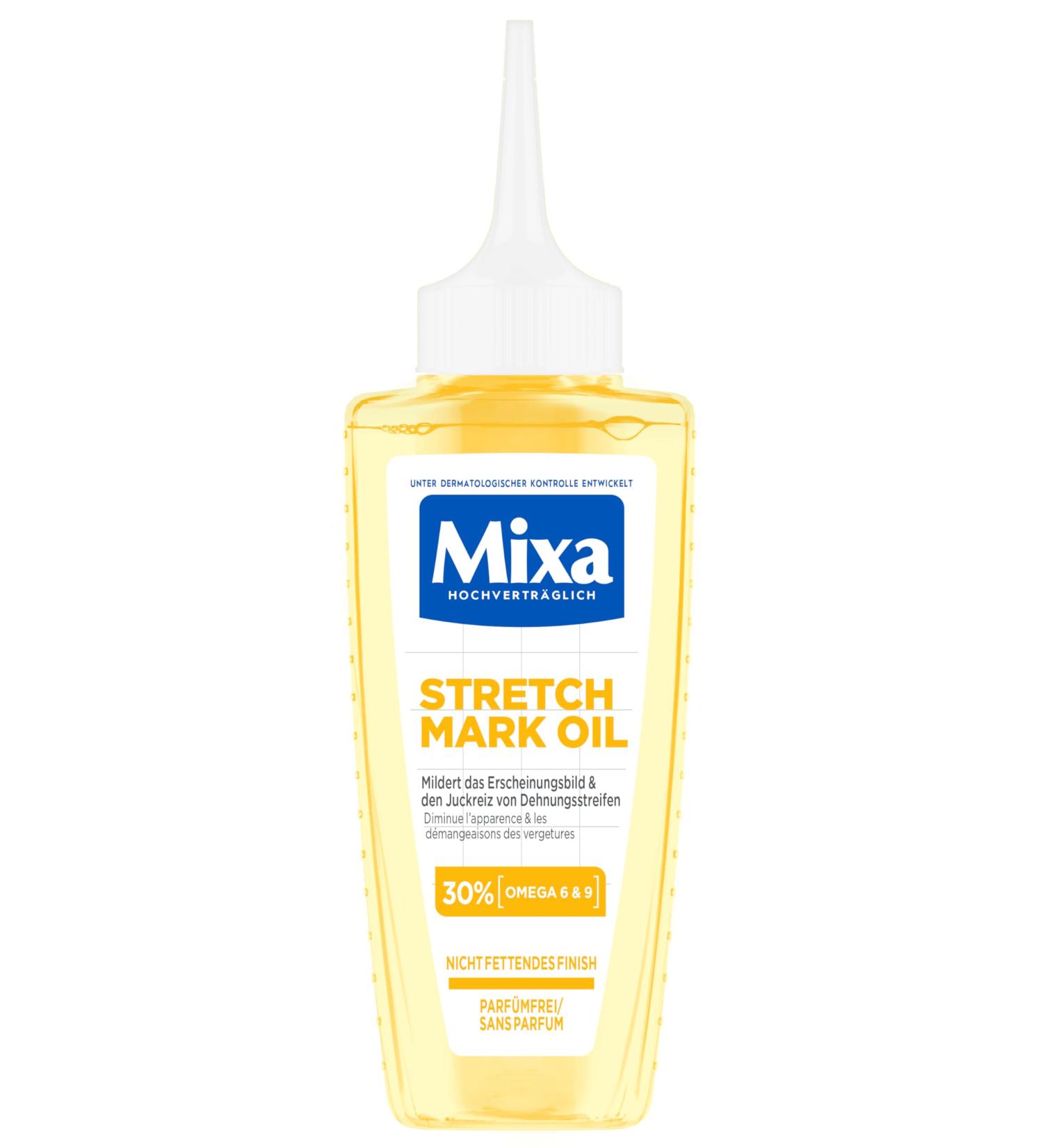 Mixa Mixa Stretch Mark Oil Stretch Mark Oil Relieves the Look and Itching of Stretch Marks Niacinamide Bright Hypoallergenic