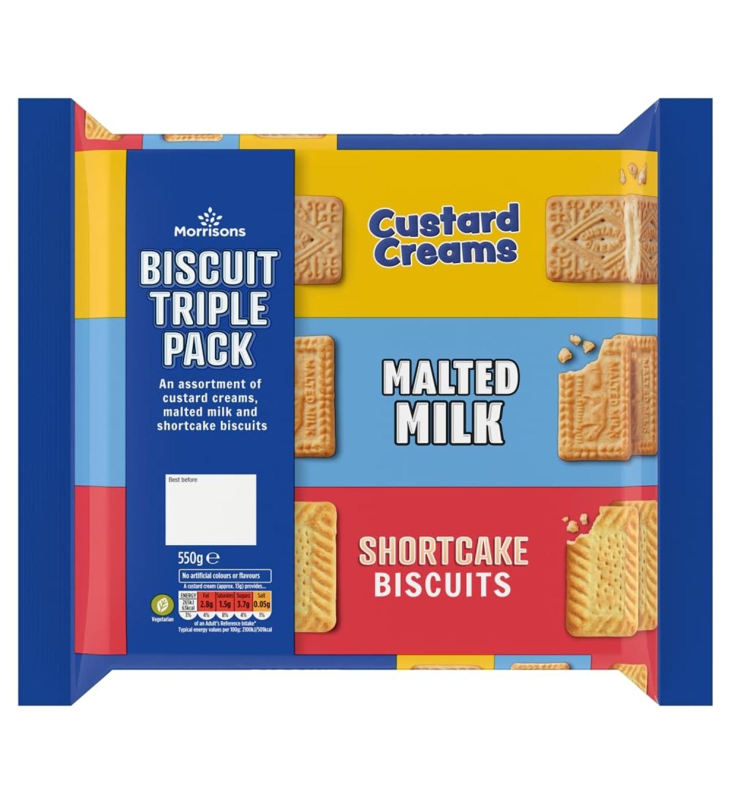 Morrisons Morrisons Medium Grade Biscuit Assortment 550g
