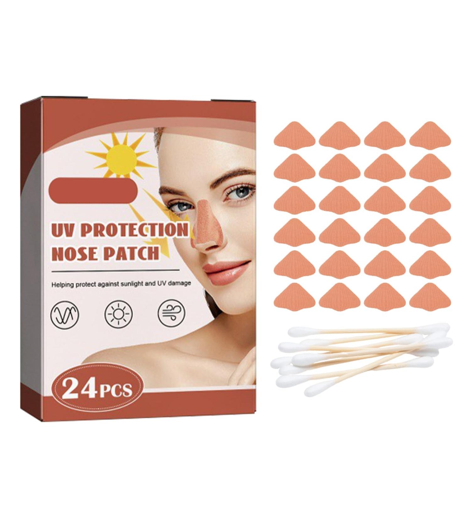 UV Nose Protection Patches - 24PC Sun Protection Plaster for Outdoor & Summer Use - Buy Online on GoSupps.com