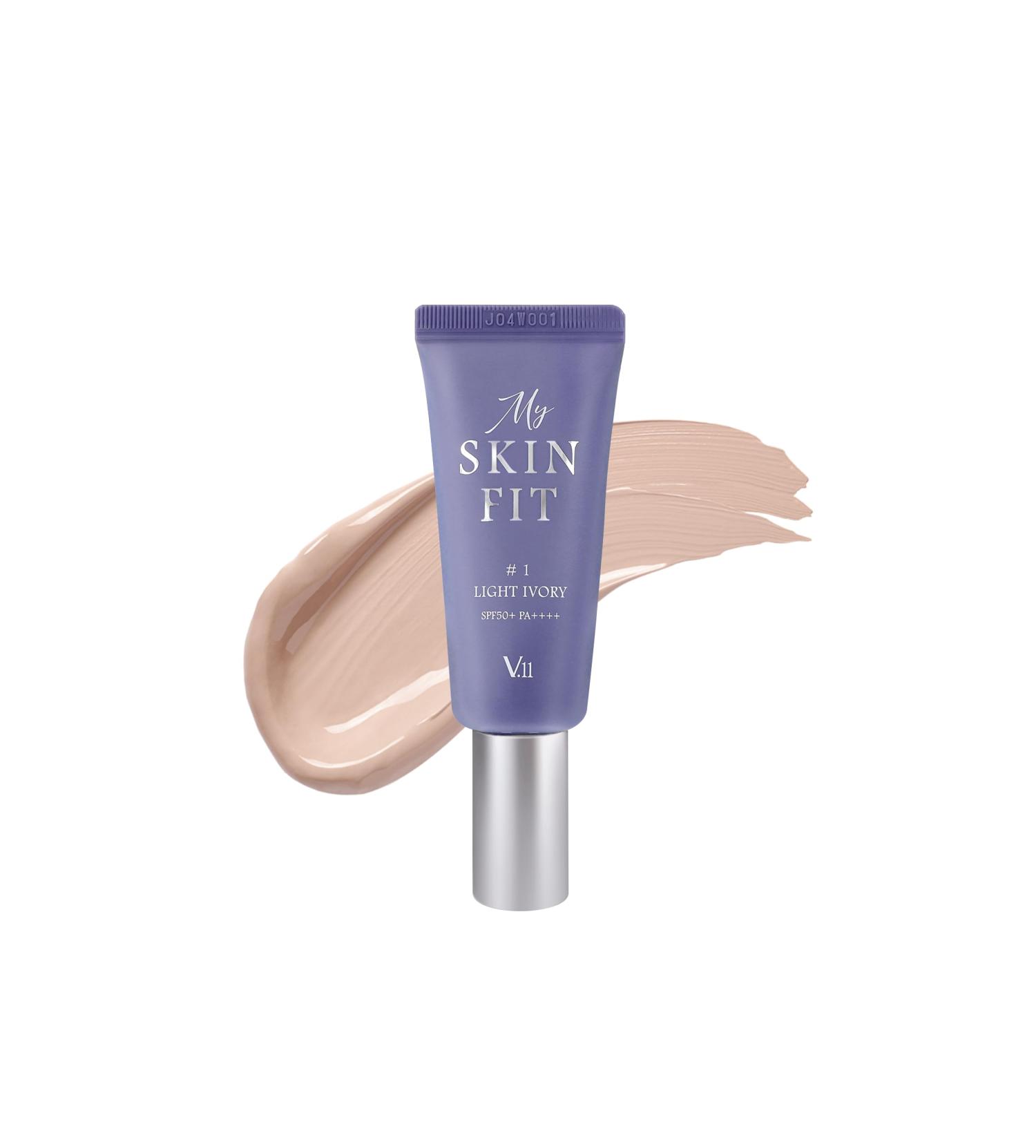 My Skin Fit BB Cream - Light Ivory Anti-Aging Adenosine & Collagen Booster 0.67 fl.oz | International Shipping Available - Buy Online on GoSupps.com