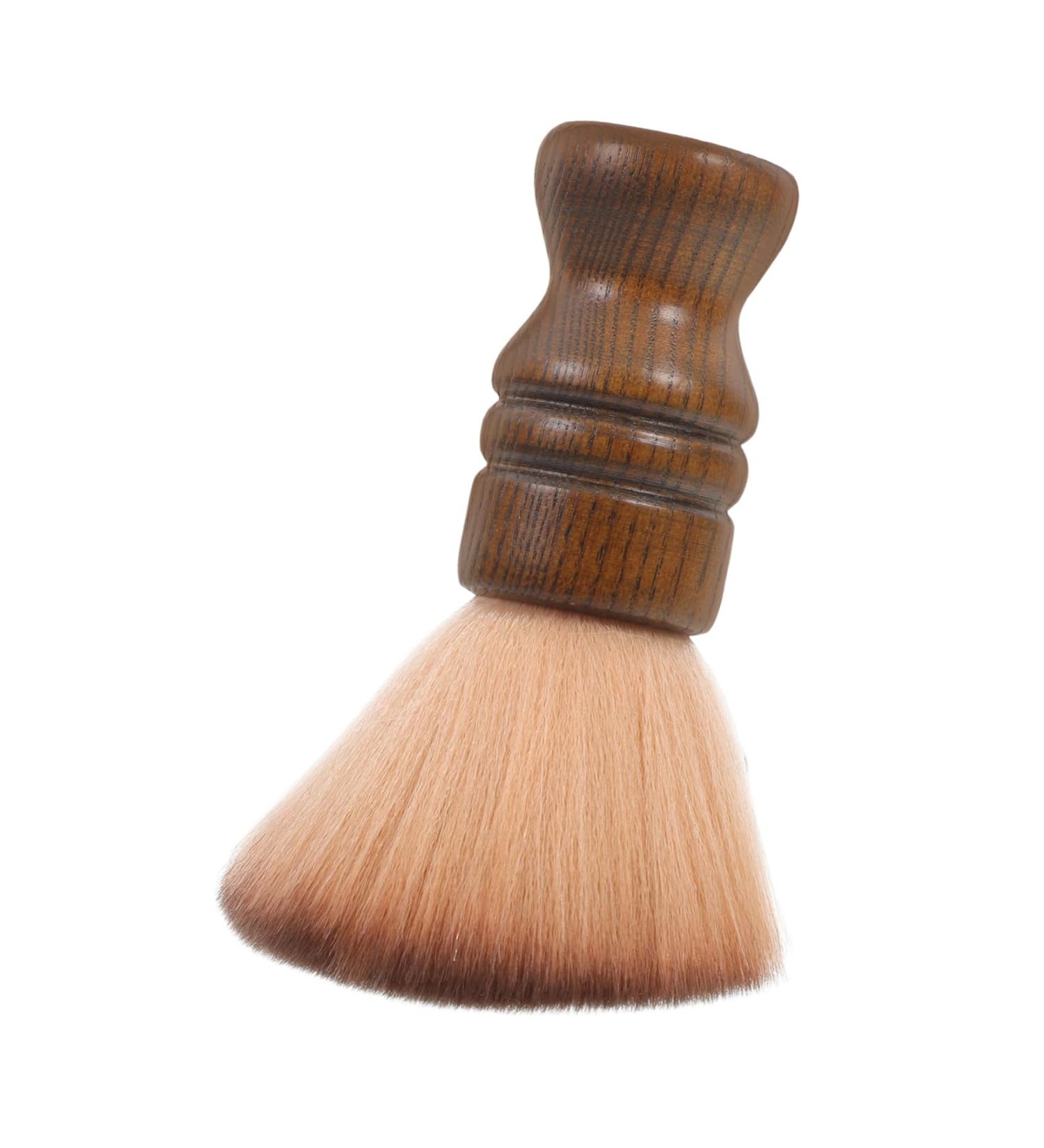 Premium Wooden Hair Cutting Brush - Bristle & Beard Cleaning Brush | Barber Tool for Broken Hair - Buy Online on GoSupps.com