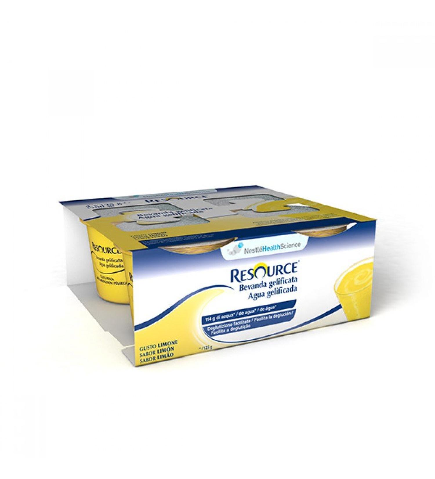 ReSource Resource Aqua Gel citron C/A 4 x 125 g