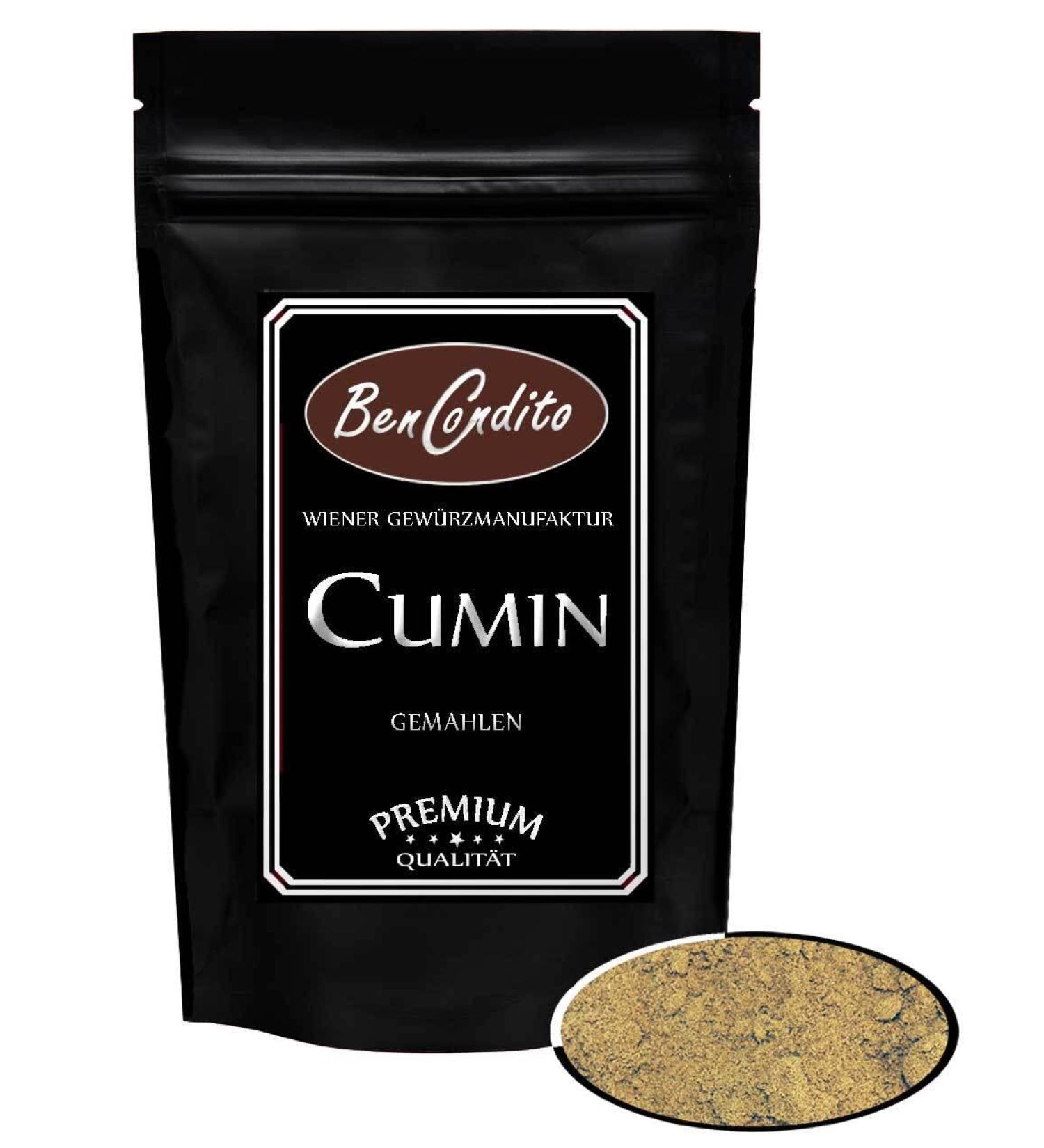 Buy Bencondito Ground Cumin 140g - Premium Finely Ground Cumin Refill for Flavorful Cooking | International Shipping Available - Buy Online on GoSupps.com