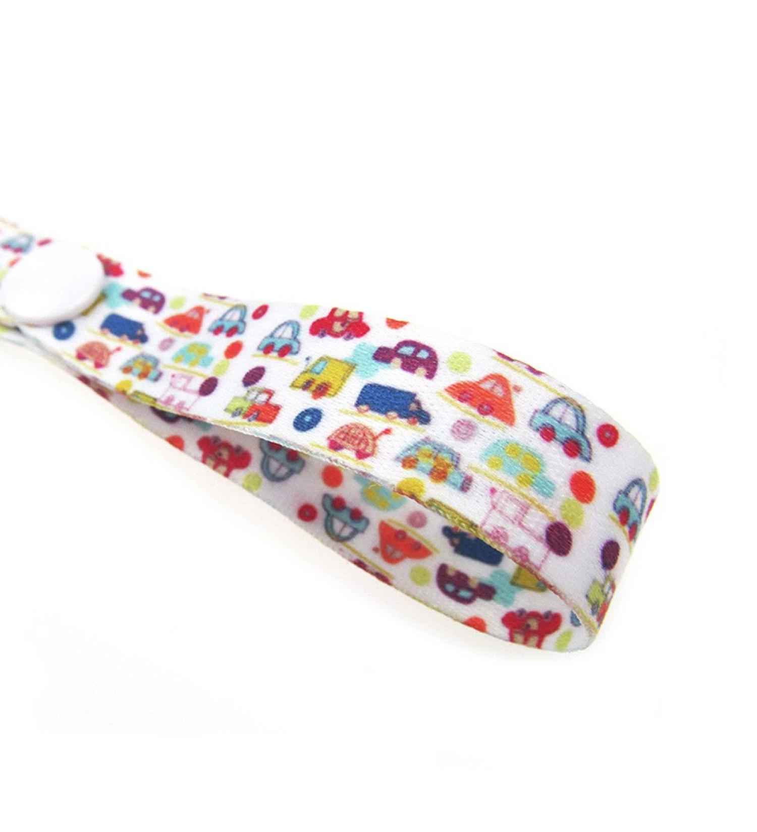 Bocce Game Baby Strap -Drop Chain Car Pacifier Fixed Belt Stroller Slumber Animal (Multicolor One Size)