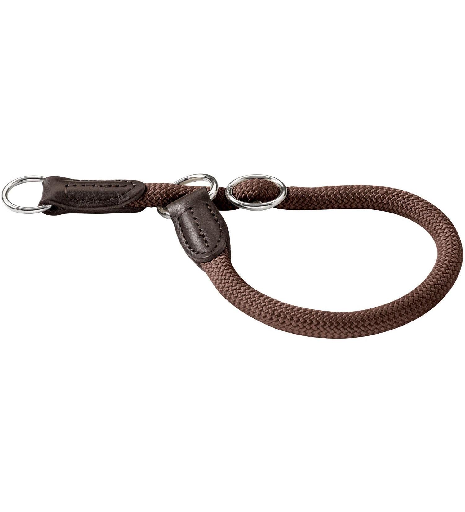 HUNTER Freestyle dressage collar dog collar pull stopper robust weatherproof 40 (SM) brown 40 (SM) brown