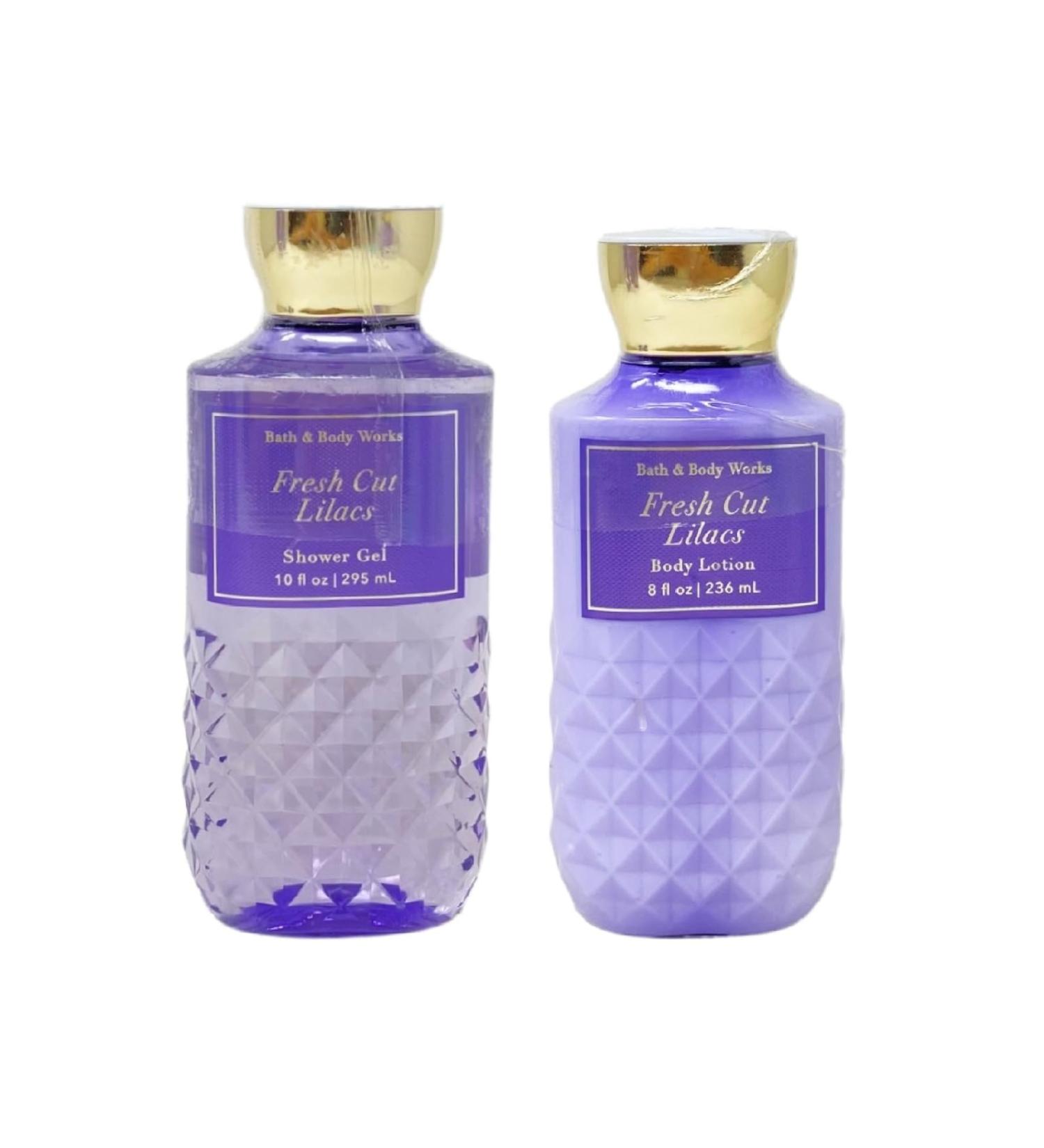 Buy Bath & Body Works Fresh Cut Lilacs Duo Set - Shower Gel & Body Lotion | International Shipping Available - Buy Online on GoSupps.com