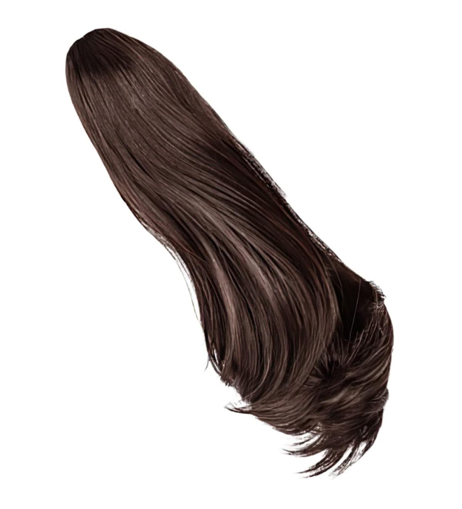 LALAFINA Curly Ponytail Wig When Darkness Loves Us Fake Hairpiece Safe to Use Curly Human Hair Wig Curly Wig Curly Hair Wig Wavy Wig Fake Ponytail Wavy Extensions Curls - Buy Online on GoSupps.com