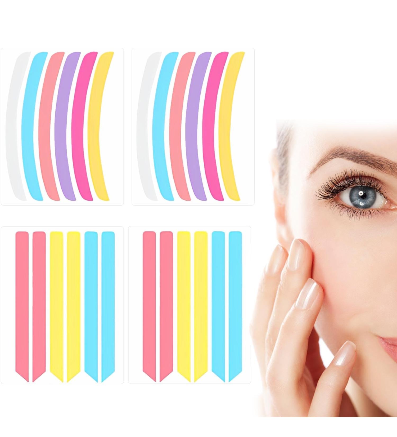 24Pcs Lash Lift Ribbon Kit Reusable Hot Lash Silicone Covering Strips Lash Lift Tool Lash Lift Rod for Eyelash Lift Shape Eyelashes Create Natural Curl Eyelashes(Multi) - Buy Online on GoSupps.com