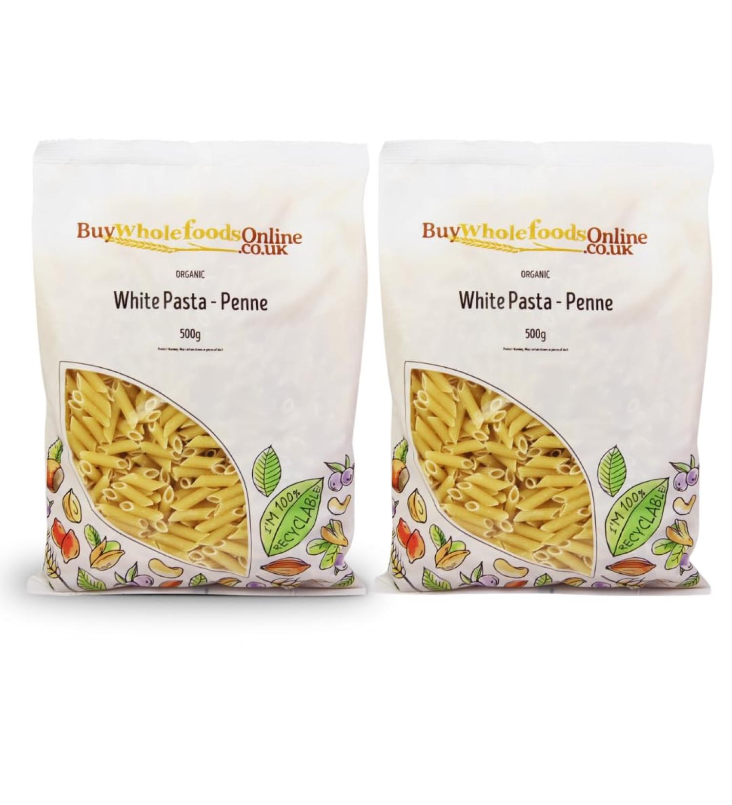 Organic White Pasta - Penne 1kg