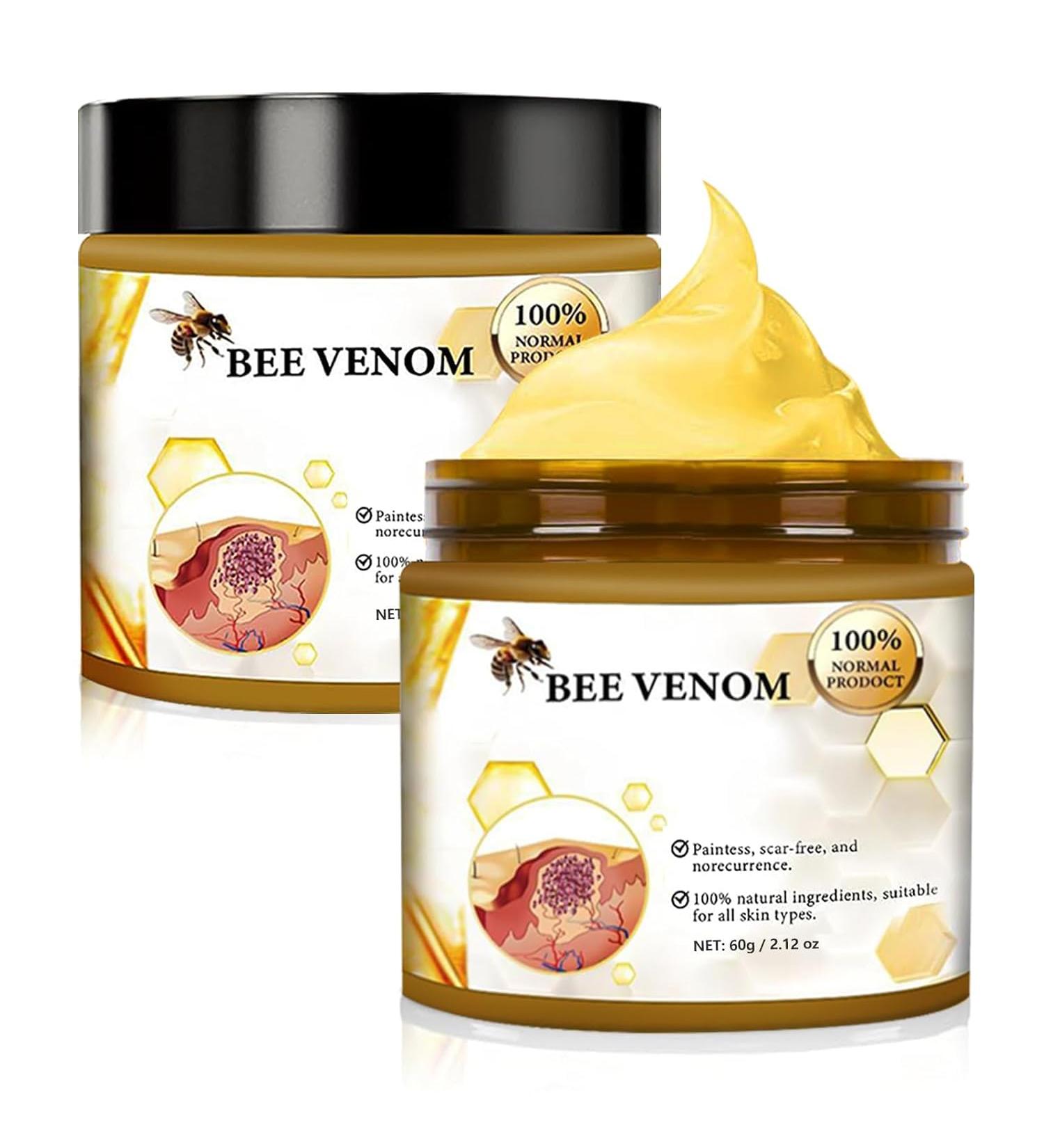 2PCS Bee Venom Cream Bee Venom Skin Treatment Cream for Women for All Skin - Buy Online on GoSupps.com