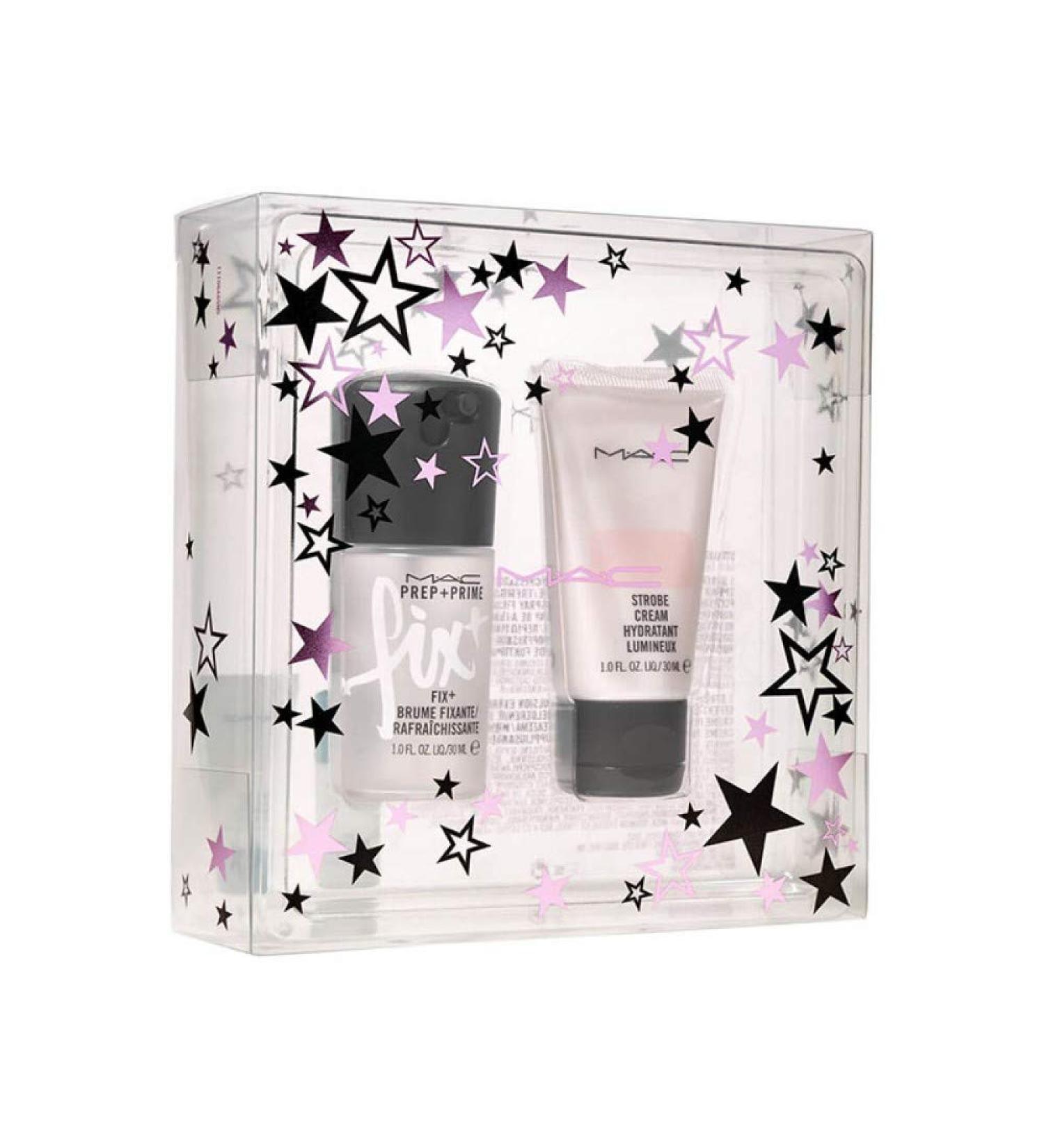 M.A.C. STARS OF SKINCARE SET PREP + PRIME FIX+ AND STROBE CREAM SET
